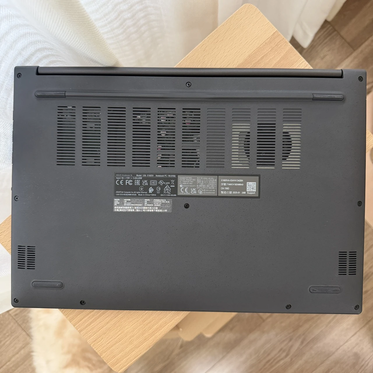 台中 保固2027/6 ASUS Vivobook 16吋 13代i5 文書筆電 (X1605VA) 台中可面交