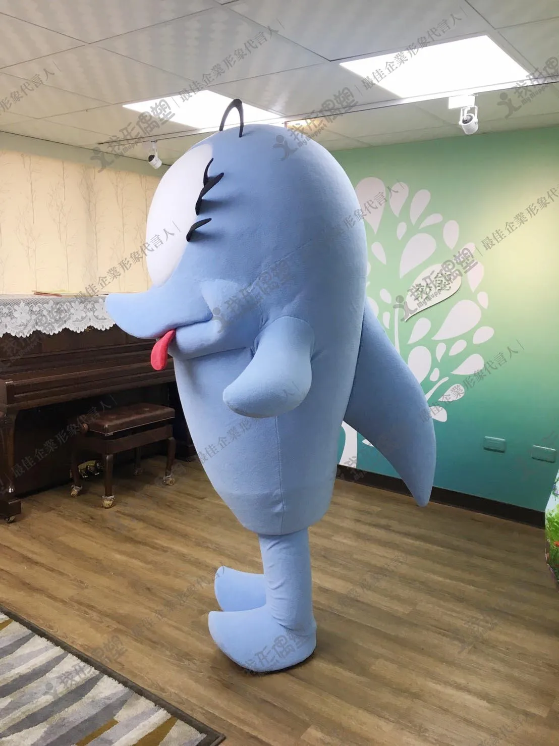 漫畫家蕭言中--小海豚Ree(屏東海生館吉祥物)