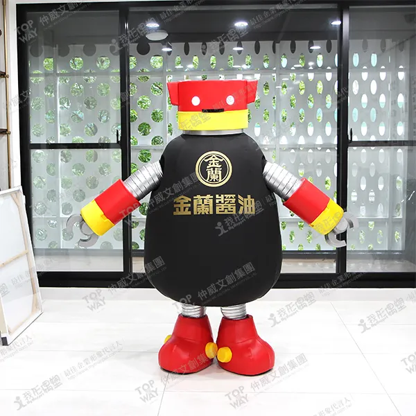 金蘭醬油 機器人造型