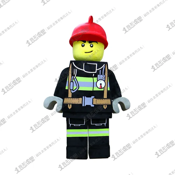 樂高LEGO-消防員吉祥物