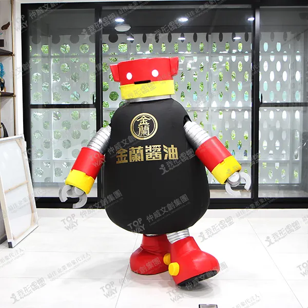 金蘭醬油 機器人造型