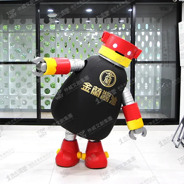 金蘭醬油 機器人造型