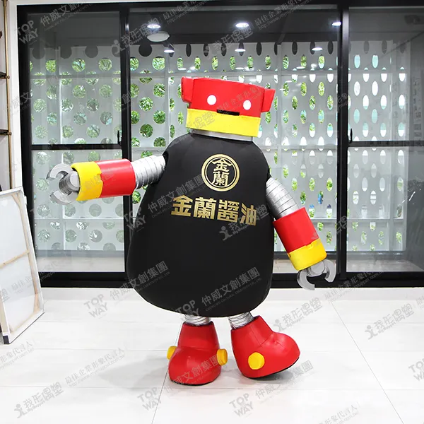金蘭醬油 機器人造型