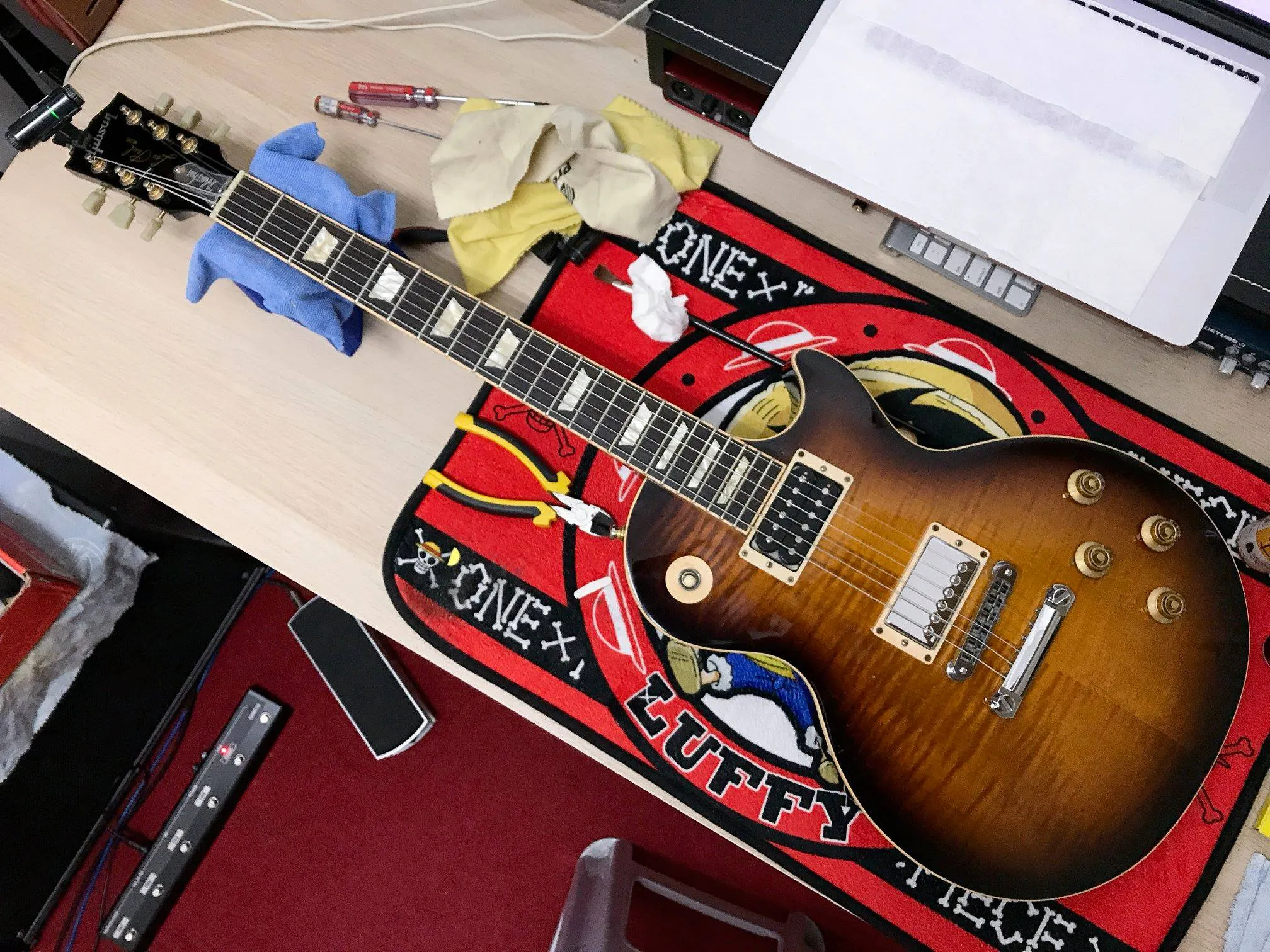 20180701_Gibson Traditional 換弦+保養｜台中吉他課程｜西屯吉他課程