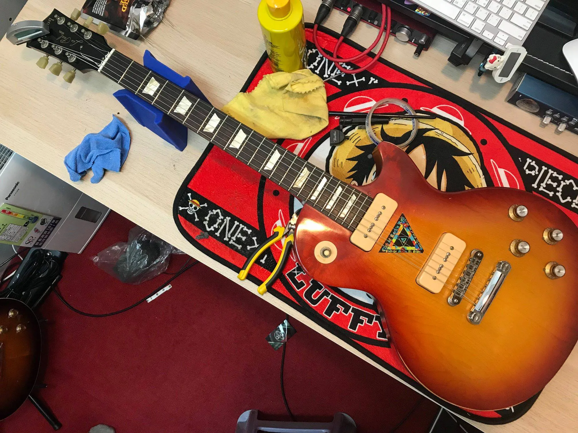 20180926_Gibson Les Paul Studio '60s Tribute 換弦+保養｜台中音樂工作室｜西屯音樂工作室