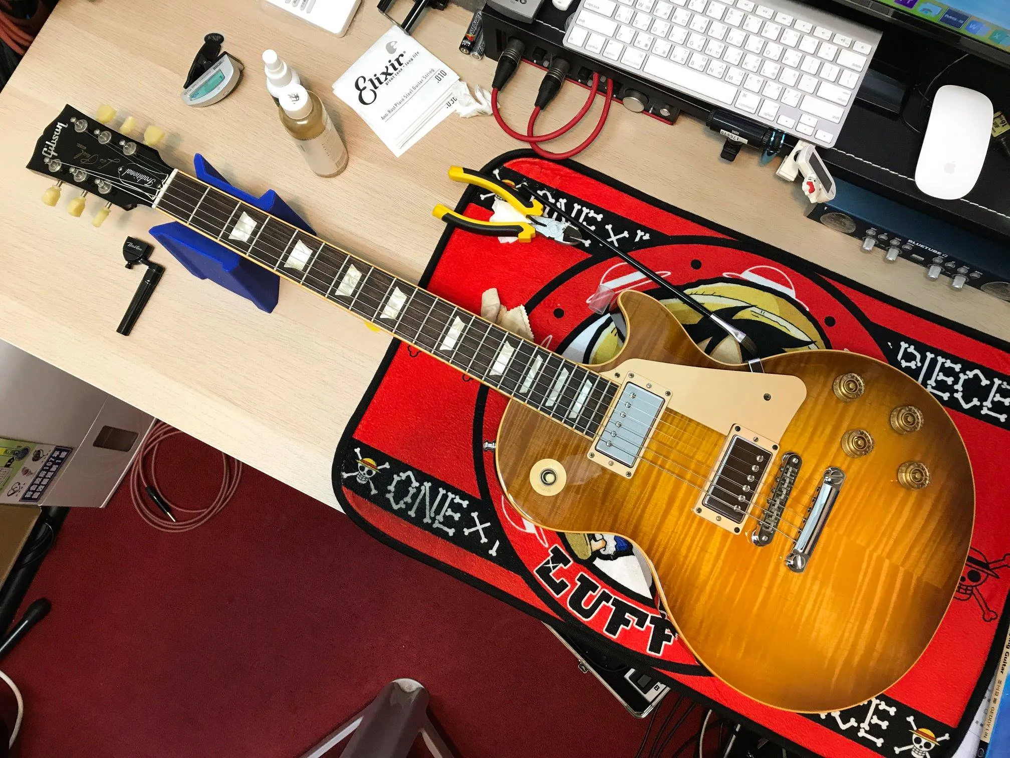 20181219_Gibson Les Paul Traditional 換弦+保養｜台中電吉他課程｜西屯電吉他課程