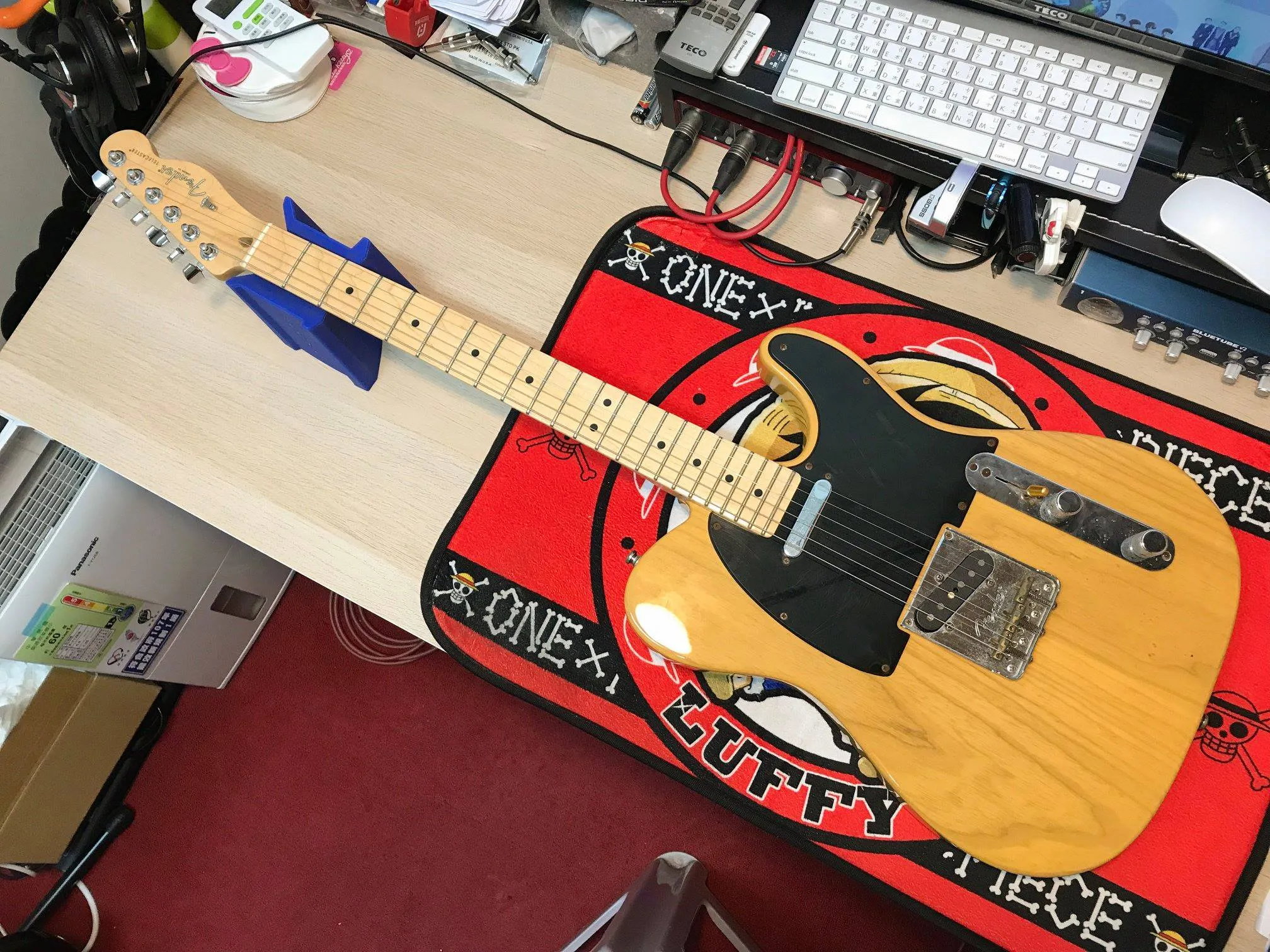 20190110_Fender American Standard Telecaster 保養+換弦｜台中電吉他課程｜西屯電吉他課程