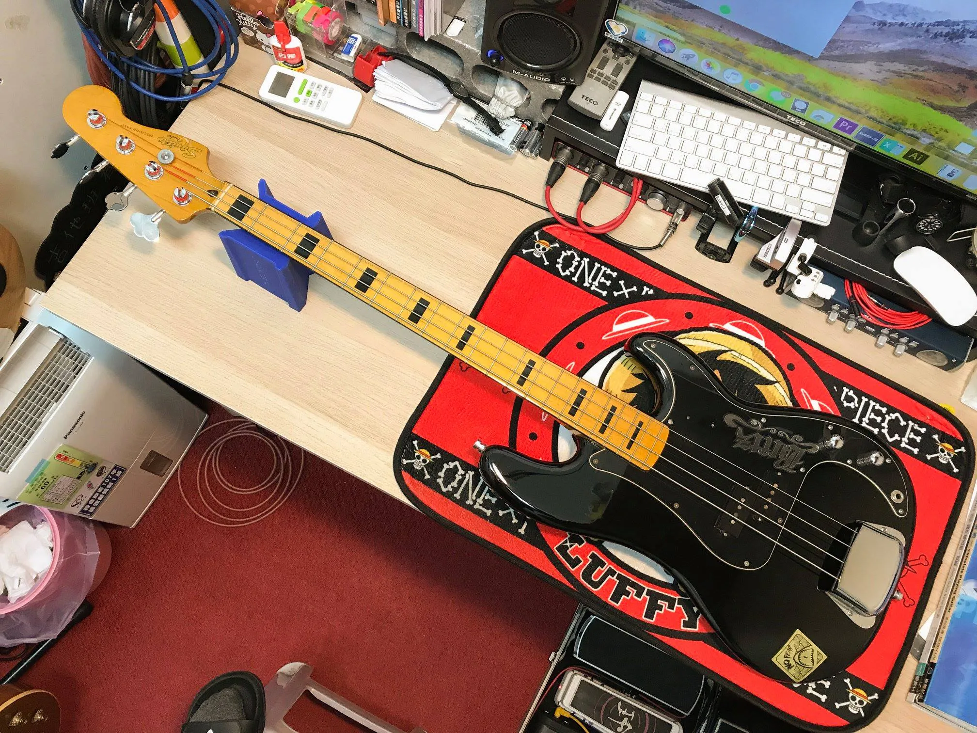 20190126_Squier Bass 換弦 + 保養｜台中音樂課程｜西屯音樂課程