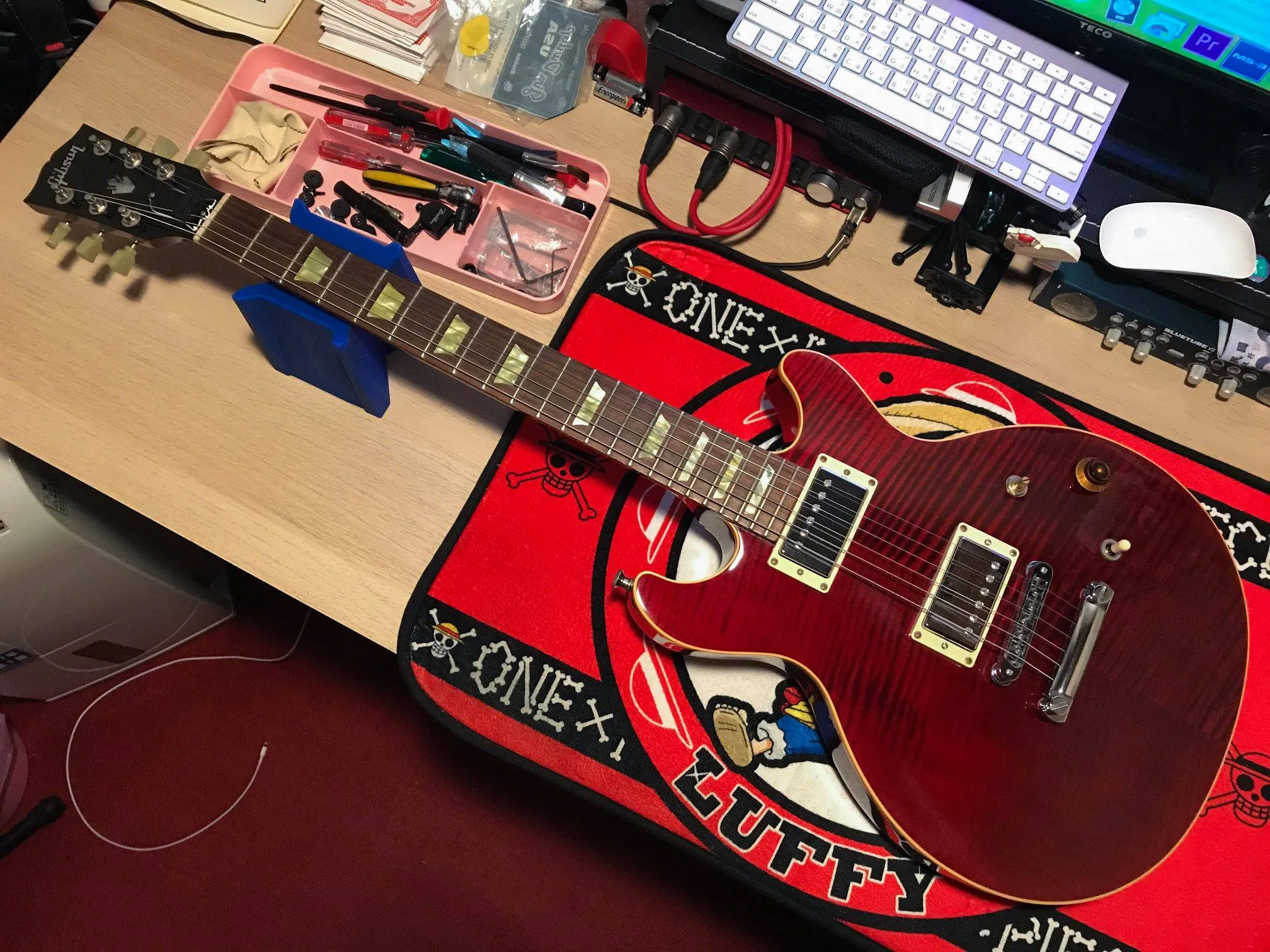 20190421_Gibson Standard DC 換弦&保養｜樂器課程｜台中樂器課程