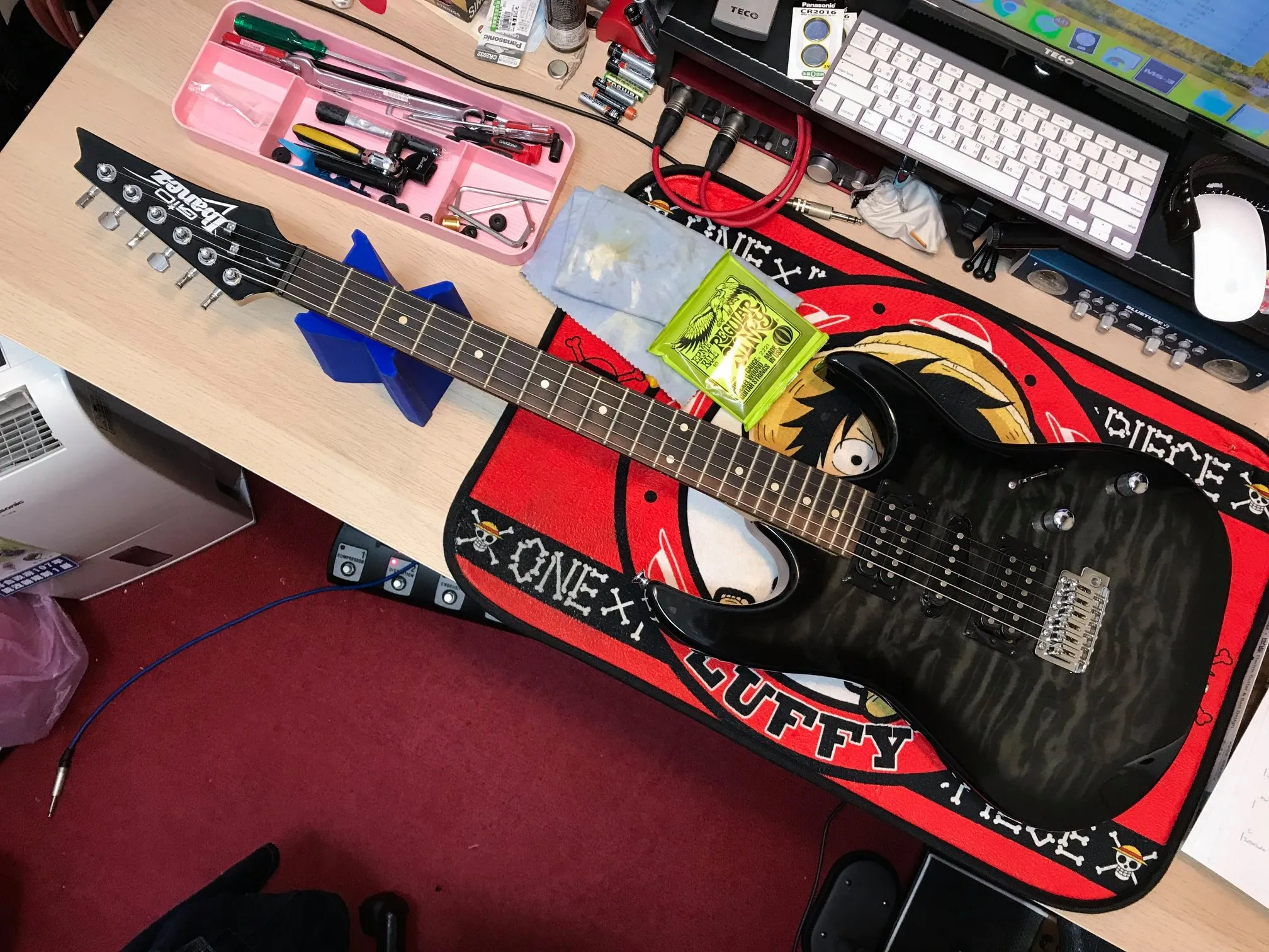 20190825_Ibanez GIO 換弦&保養｜貝斯教學｜台中貝斯教學