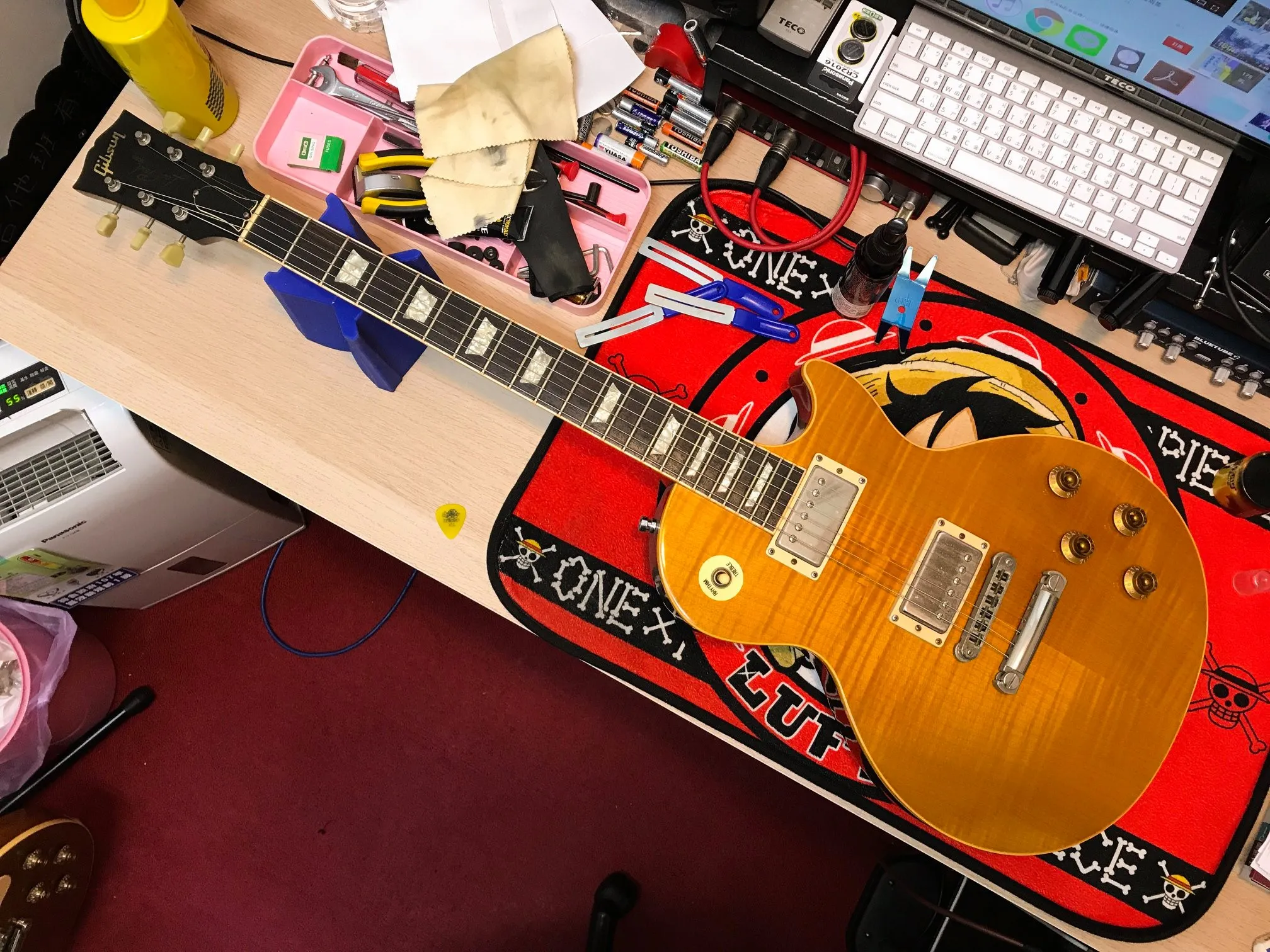 20190928_Gibson Standard 換弦 + 保養｜樂器保養｜台中樂器保養