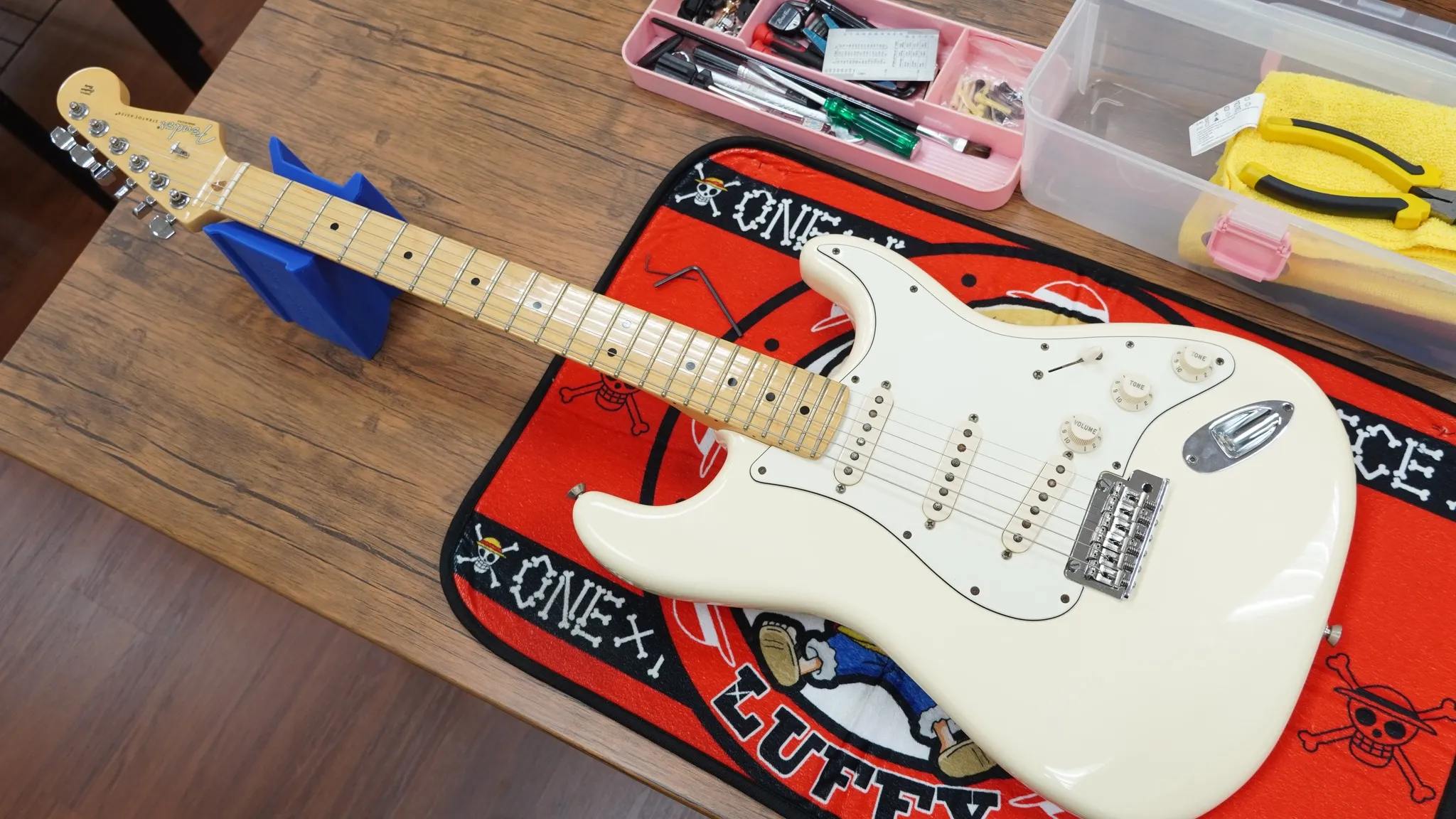 20220803_Fender American Standard電吉他換弦+保養｜電吉他保養｜台中電吉他保養