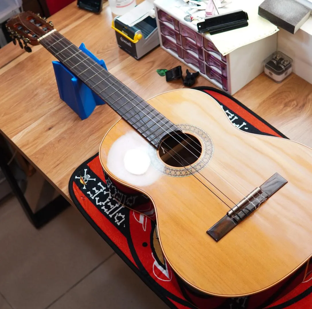 20230103_古典吉他BR 換弦&保養｜吉他保養｜台中吉他保養