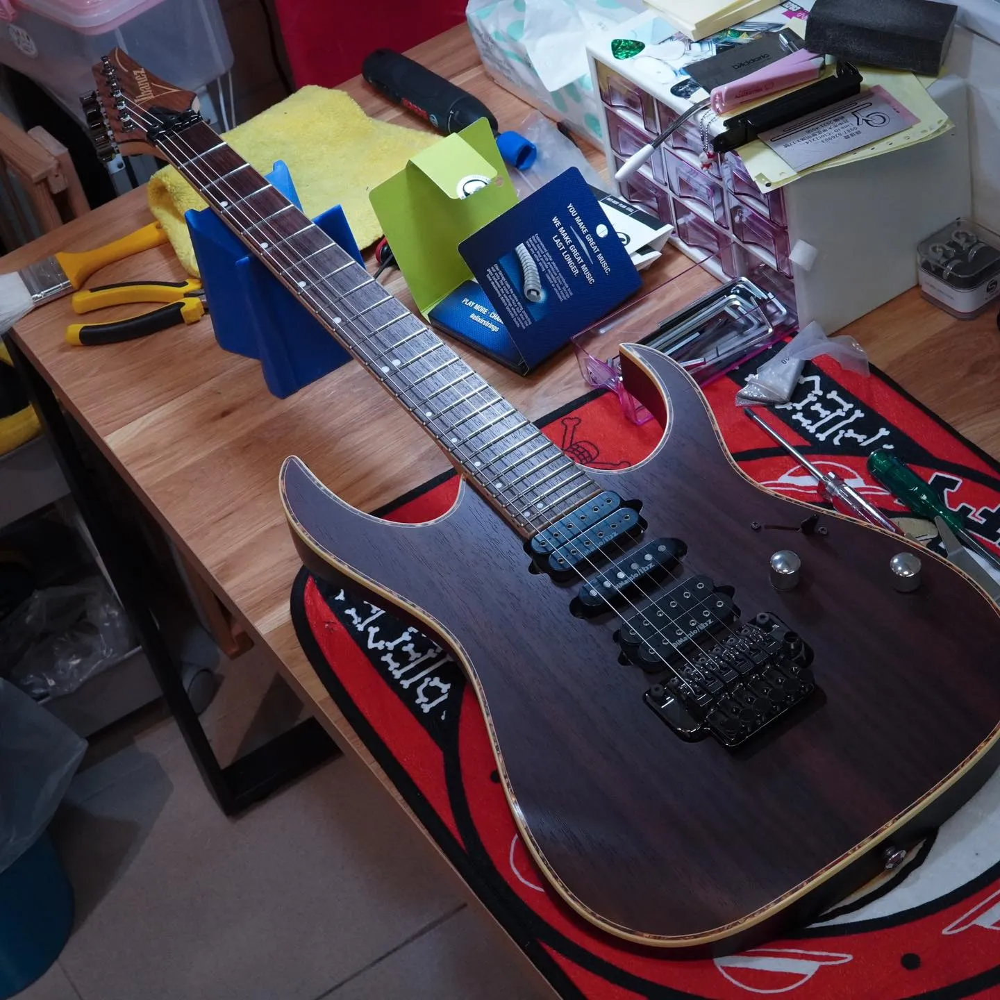 20230106_Ibanez RG 電吉他換弦&保養｜電吉他換弦｜台中電吉他換弦