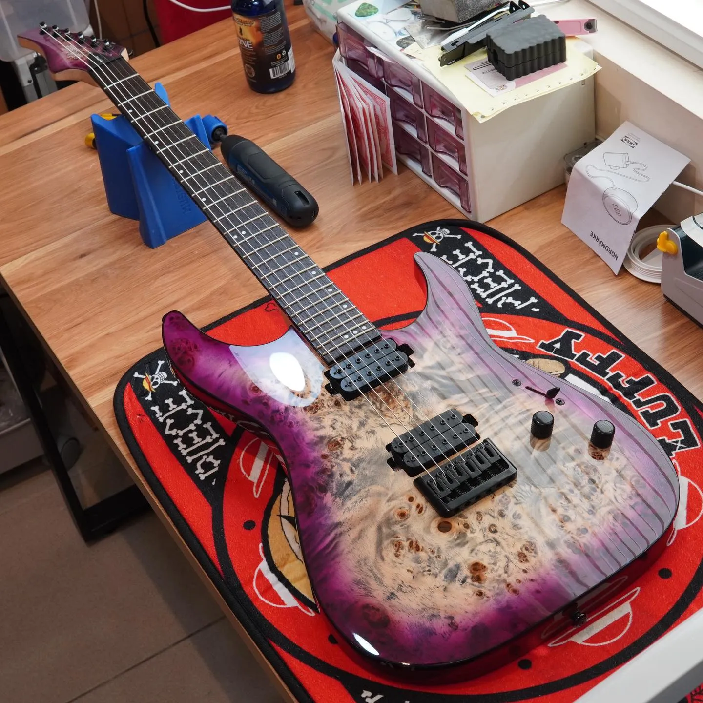 20230113_Schecter C6 pro 換弦&保養｜吉他課程｜台中吉他課程