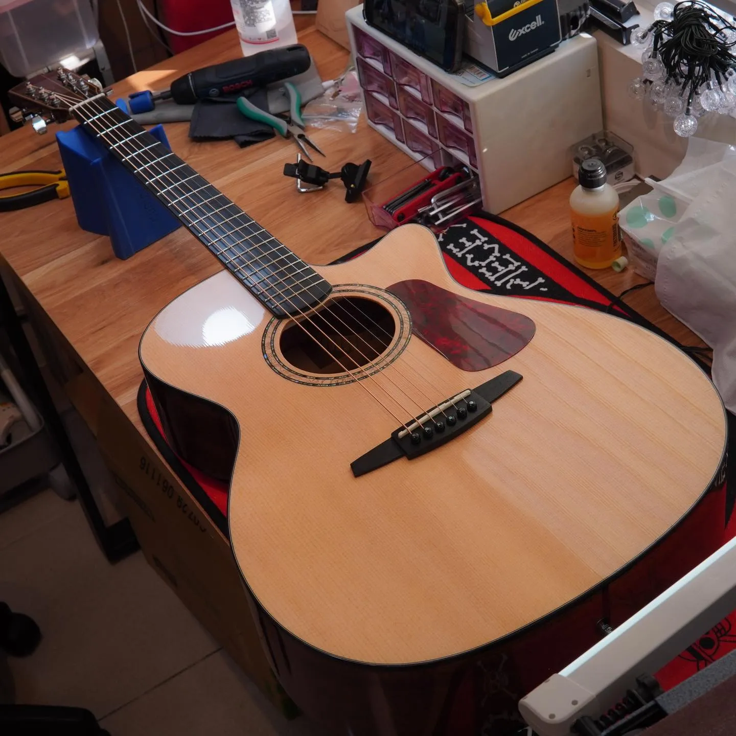 20230125_Nightwish 換弦&保養｜吉他換弦｜台中吉他換弦