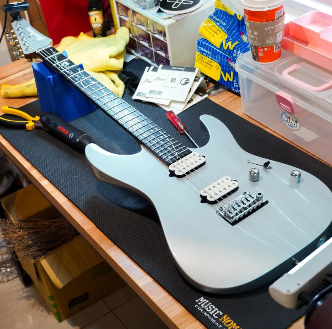 20250210_Ibanez TOD-10 換弦&保養｜學電吉他｜台中學電吉他