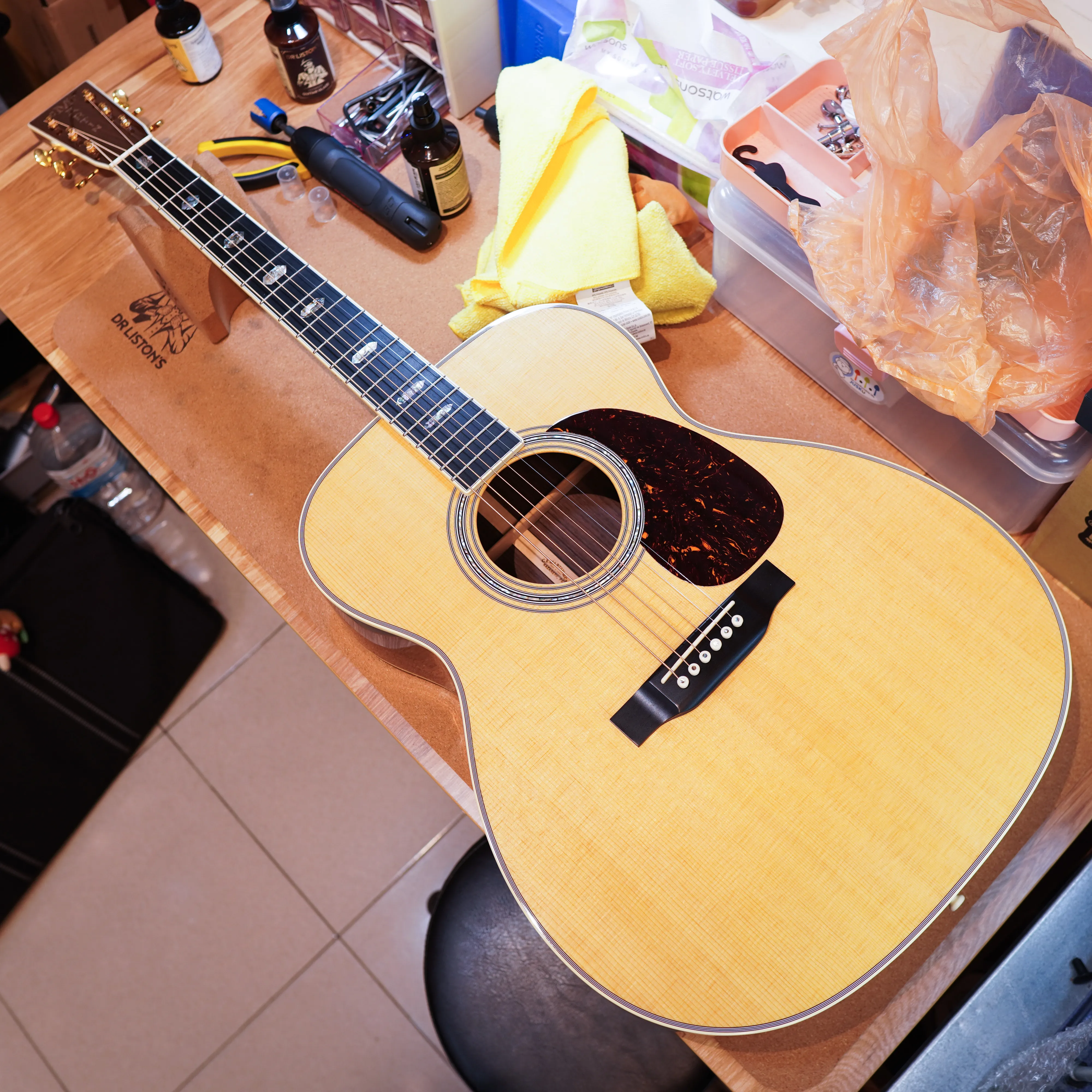 20260207_Martin J40 出廠前整體保養+換弦