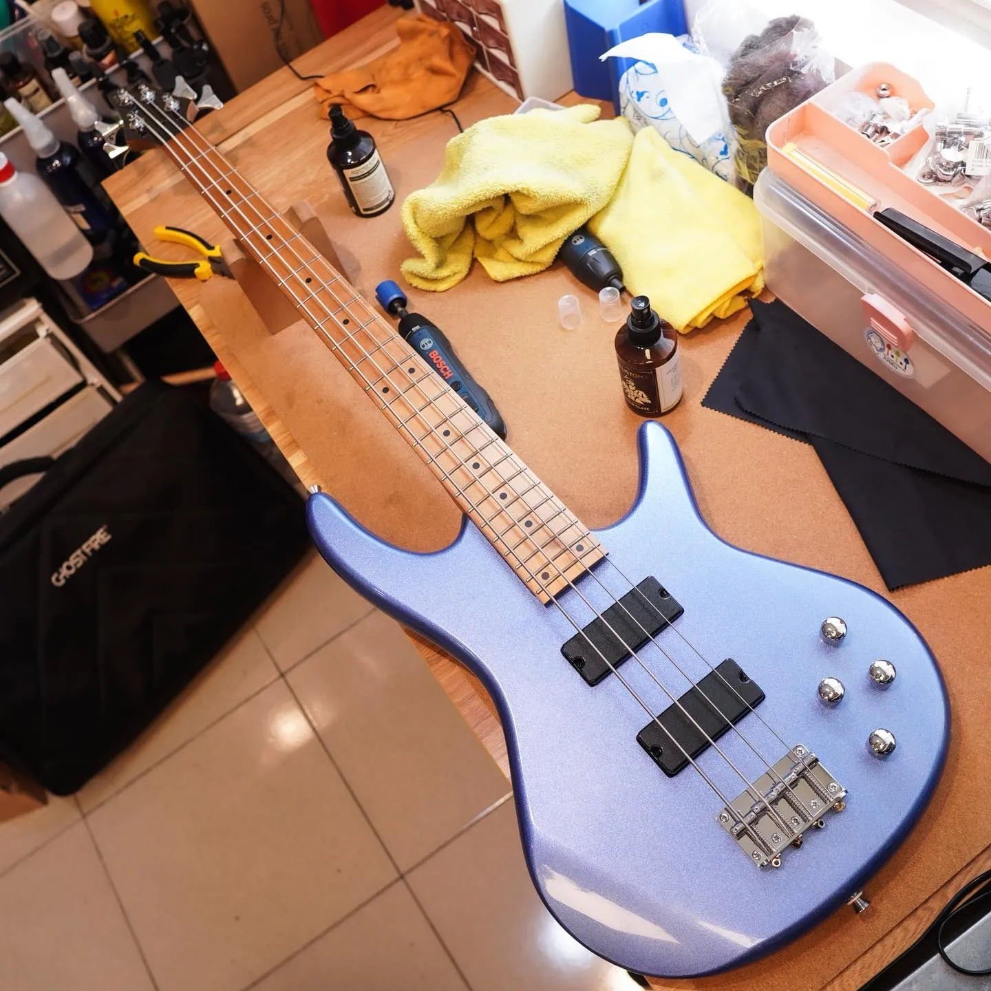 20230318_Deviser bass 換弦&保養