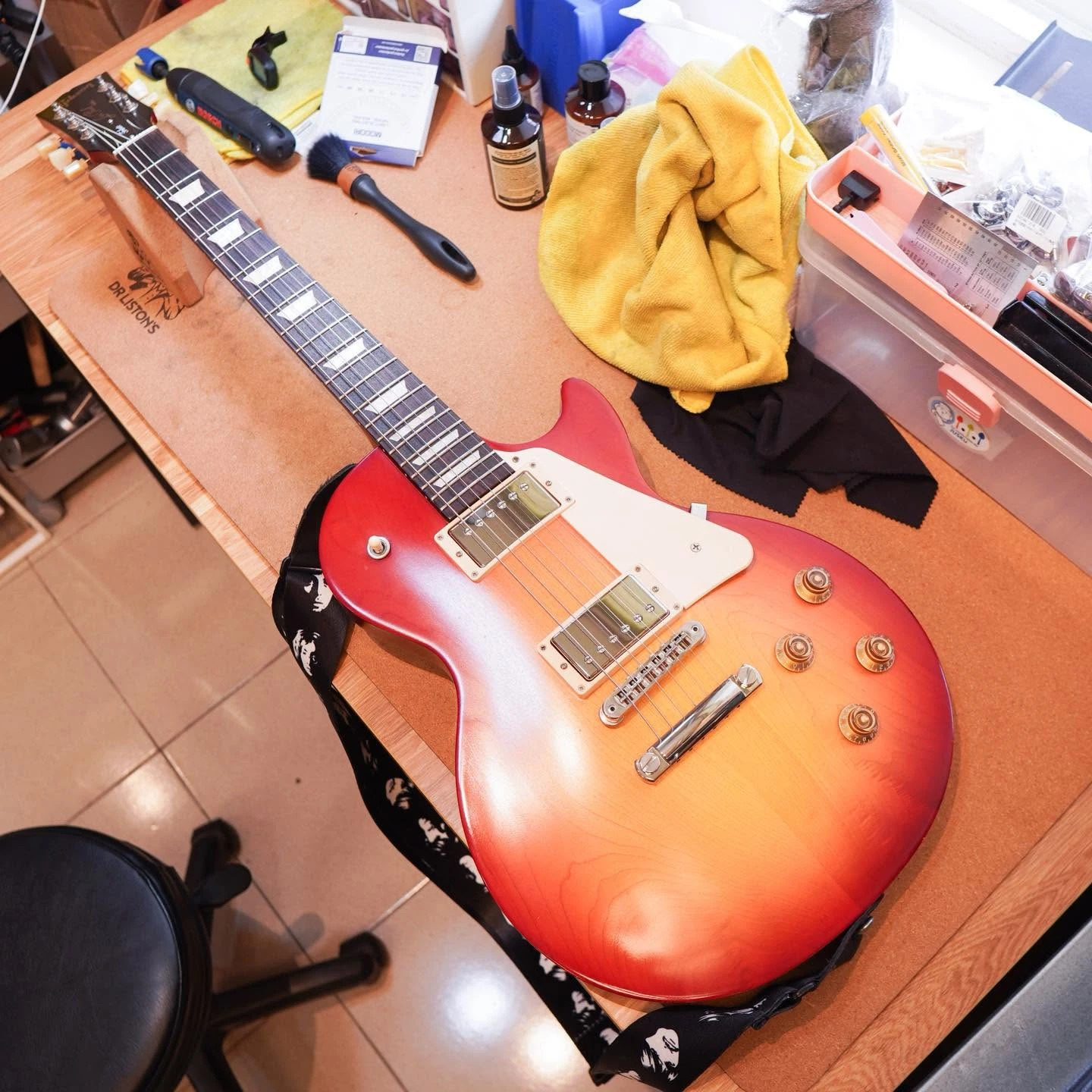 20260603_Gibson studio Les paul 換弦&保養