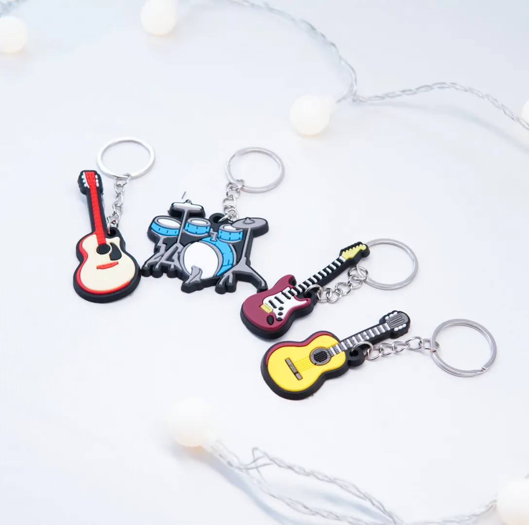 GuitarLab 樂器吊飾（軟橡膠）