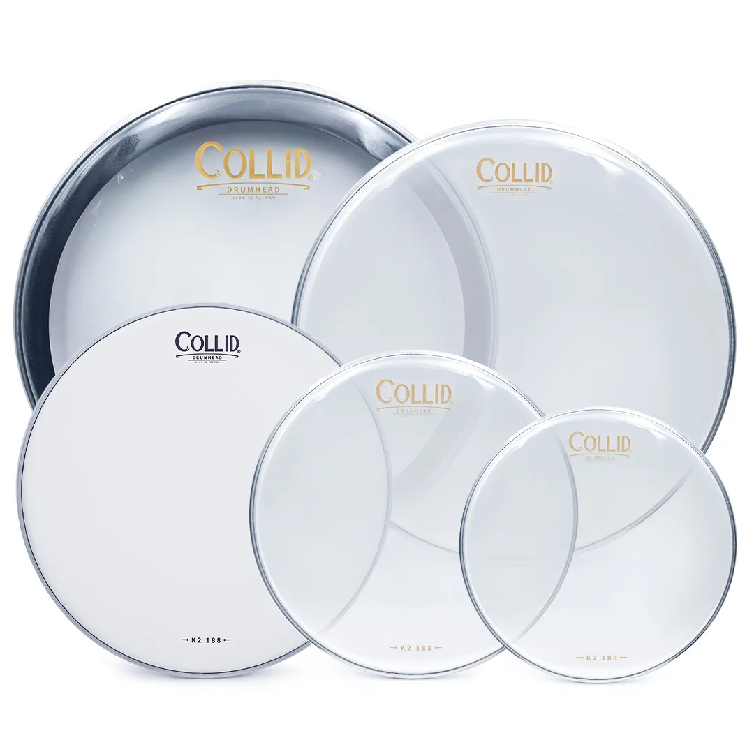 Collid 台灣製 鼓皮套裝組 C-PK5-S1