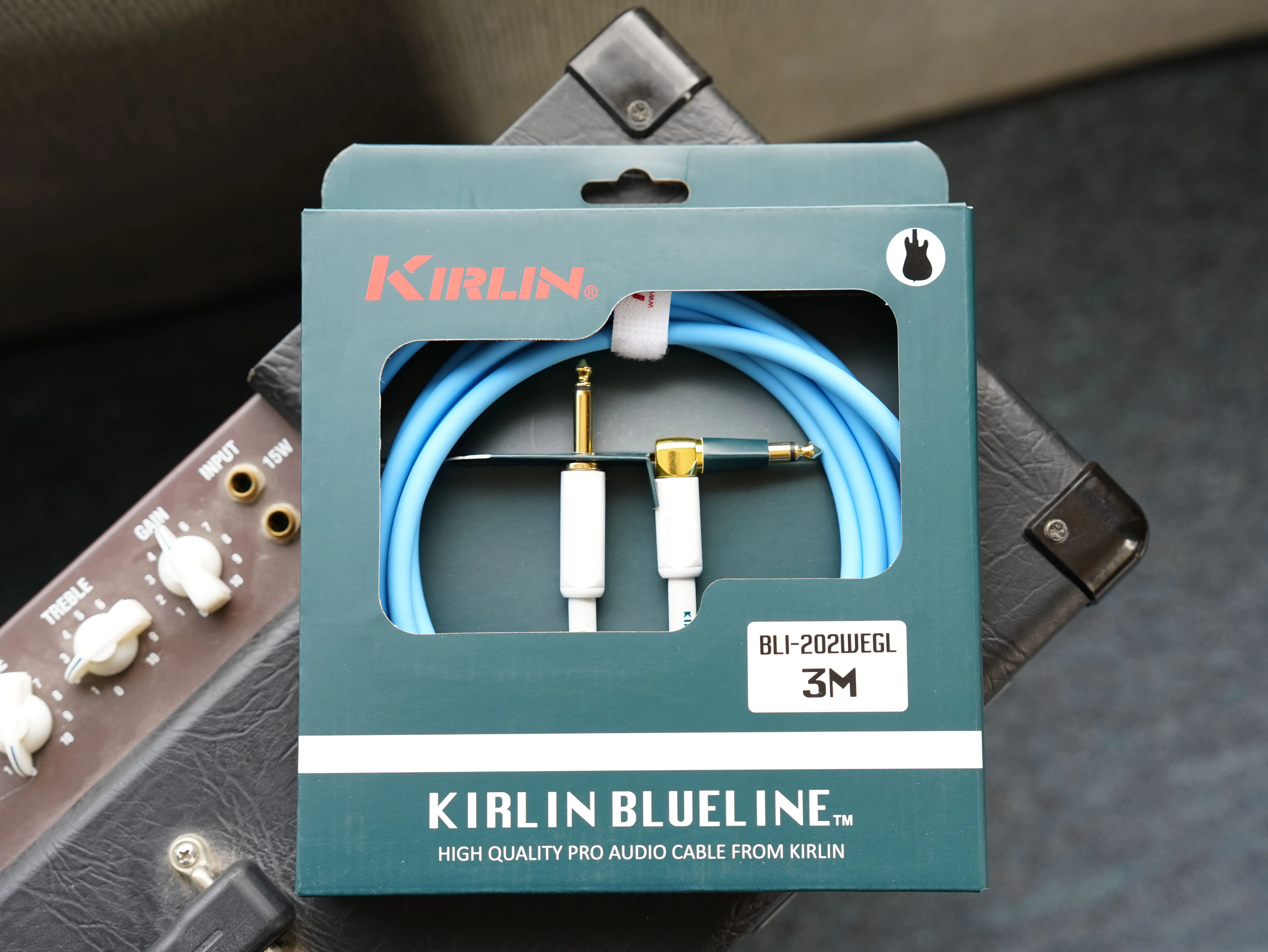 KIRLIN 3米樂器導線 雙直頭 直L頭 BLI-201WEG/BLI-202WEGL
