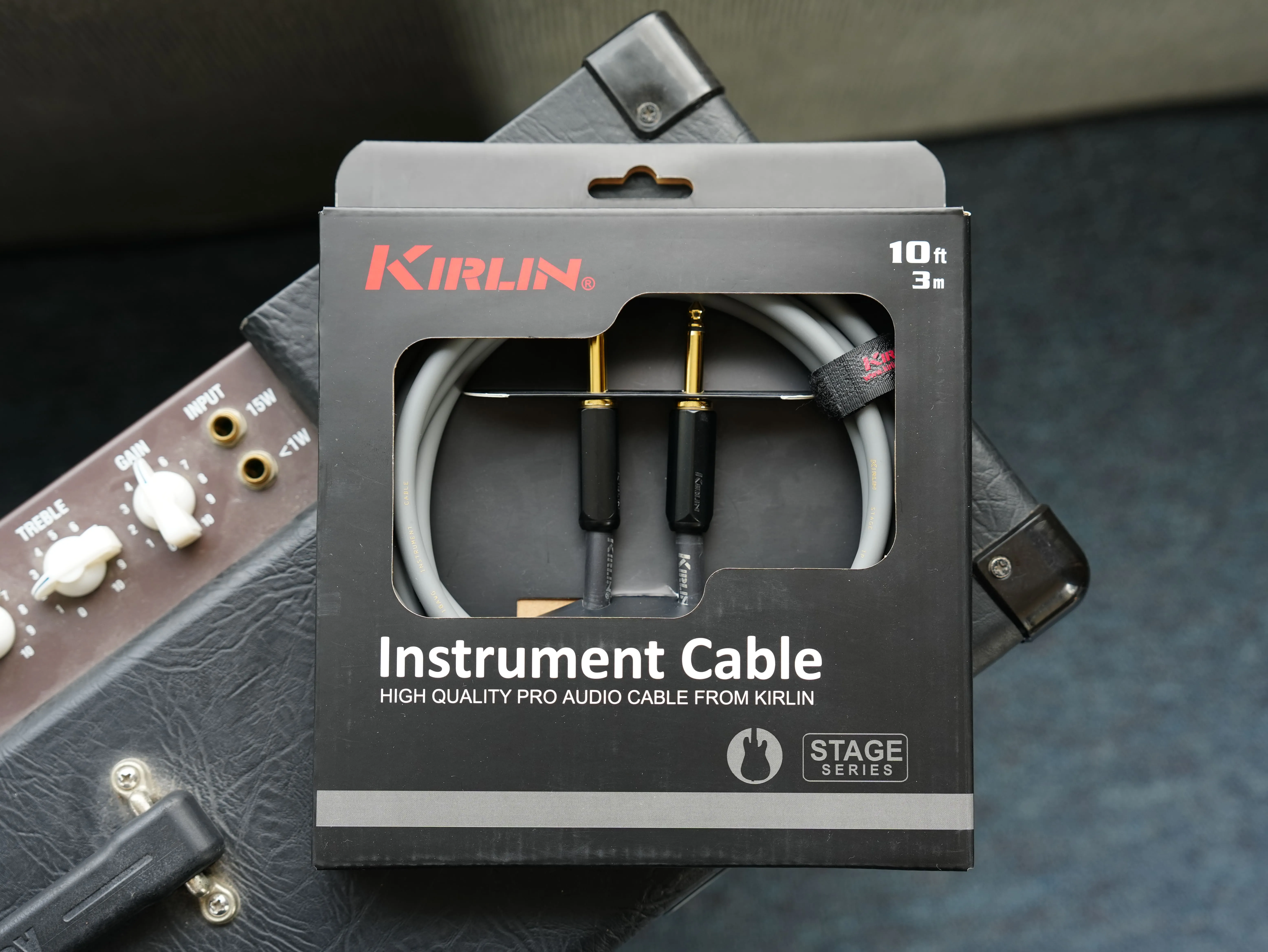 KIRLIN 3米樂器導線 雙直頭 直L頭 IP-181BEG/IP-182BEGL