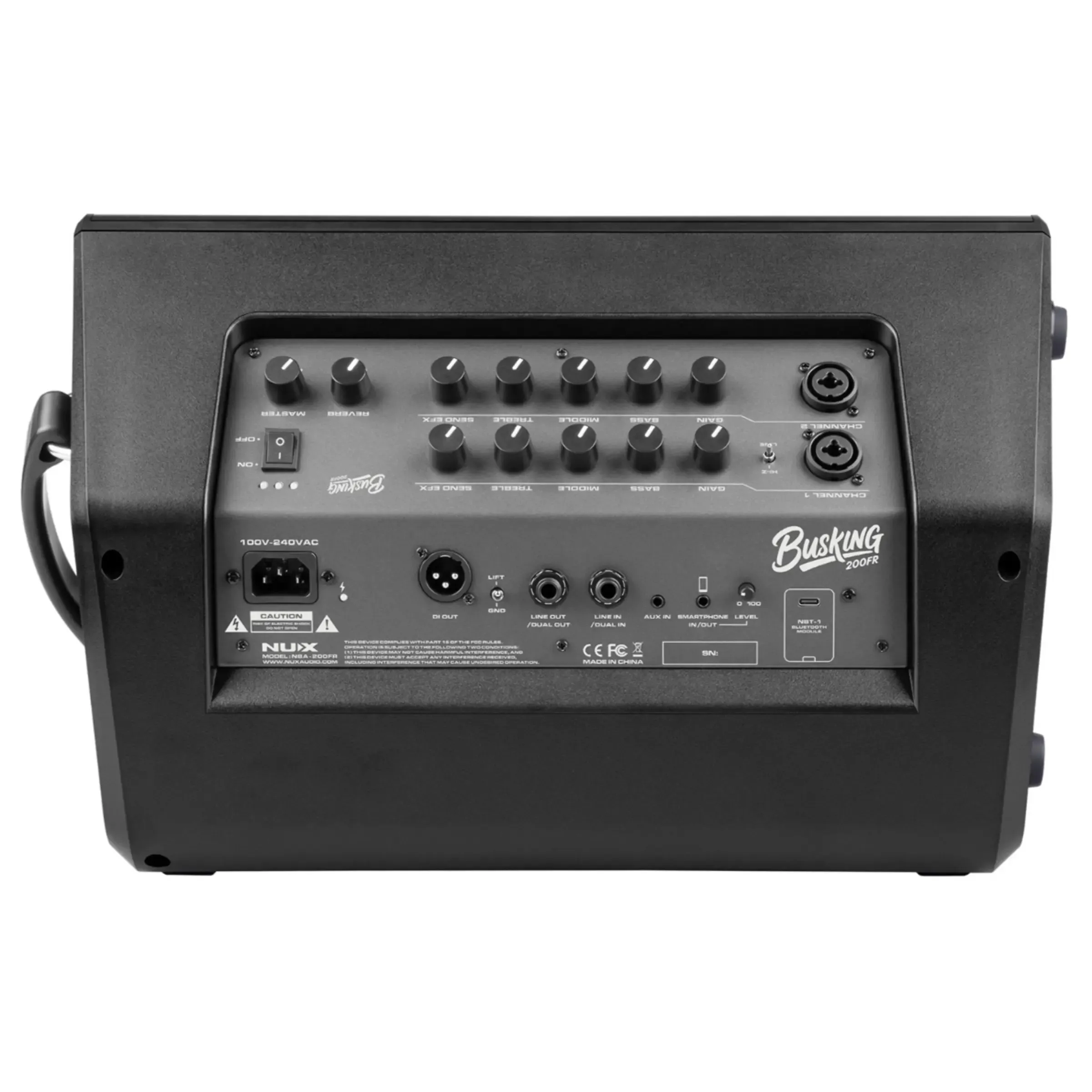 NUX Busking 200FR 便攜式戶外喇叭 音箱 NBA200FR 200W