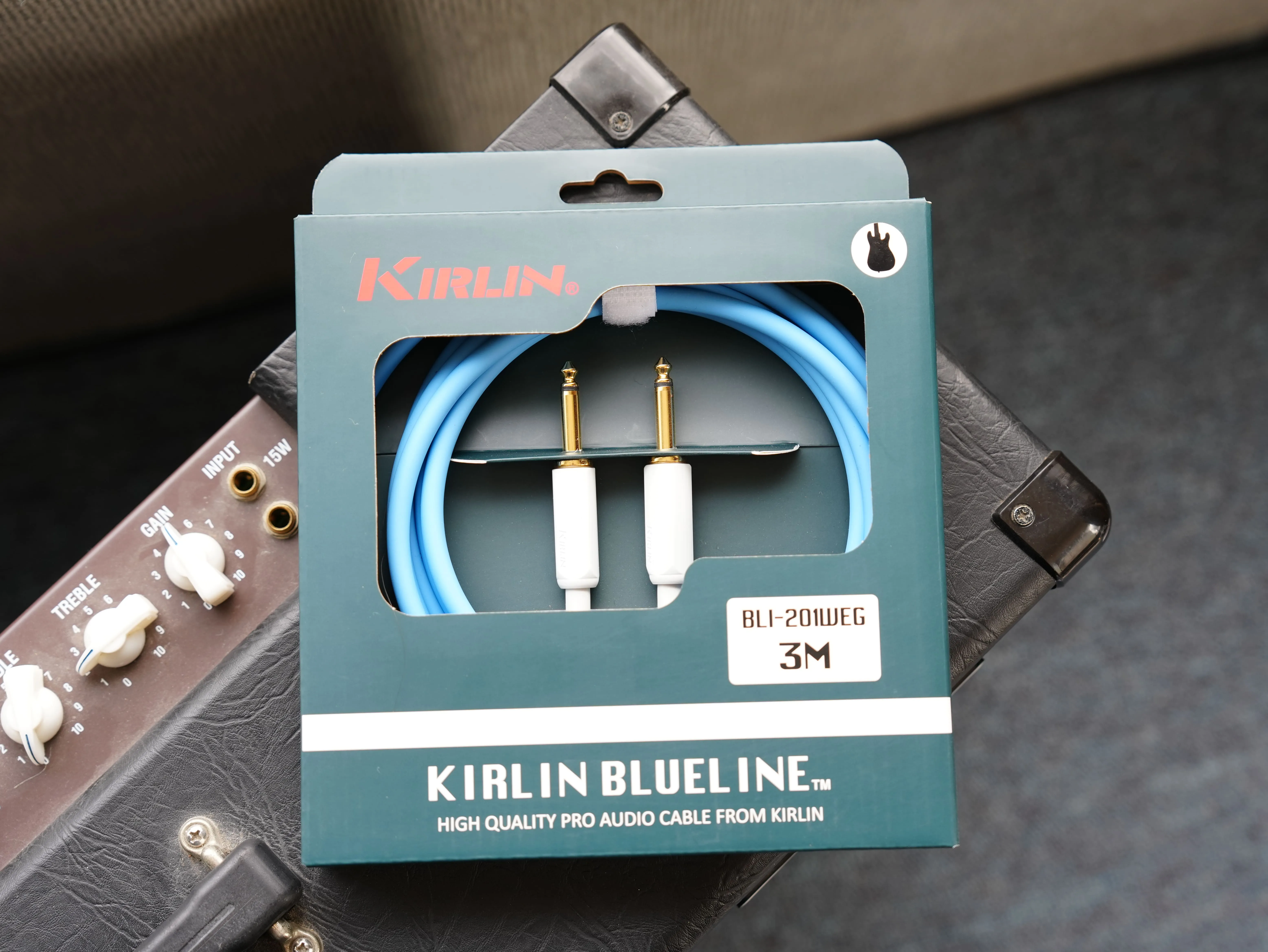 KIRLIN 3米樂器導線 雙直頭 直L頭 BLI-201WEG/BLI-202WEGL