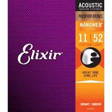 Elixir Nanoweb Phosphor 民謠吉他弦