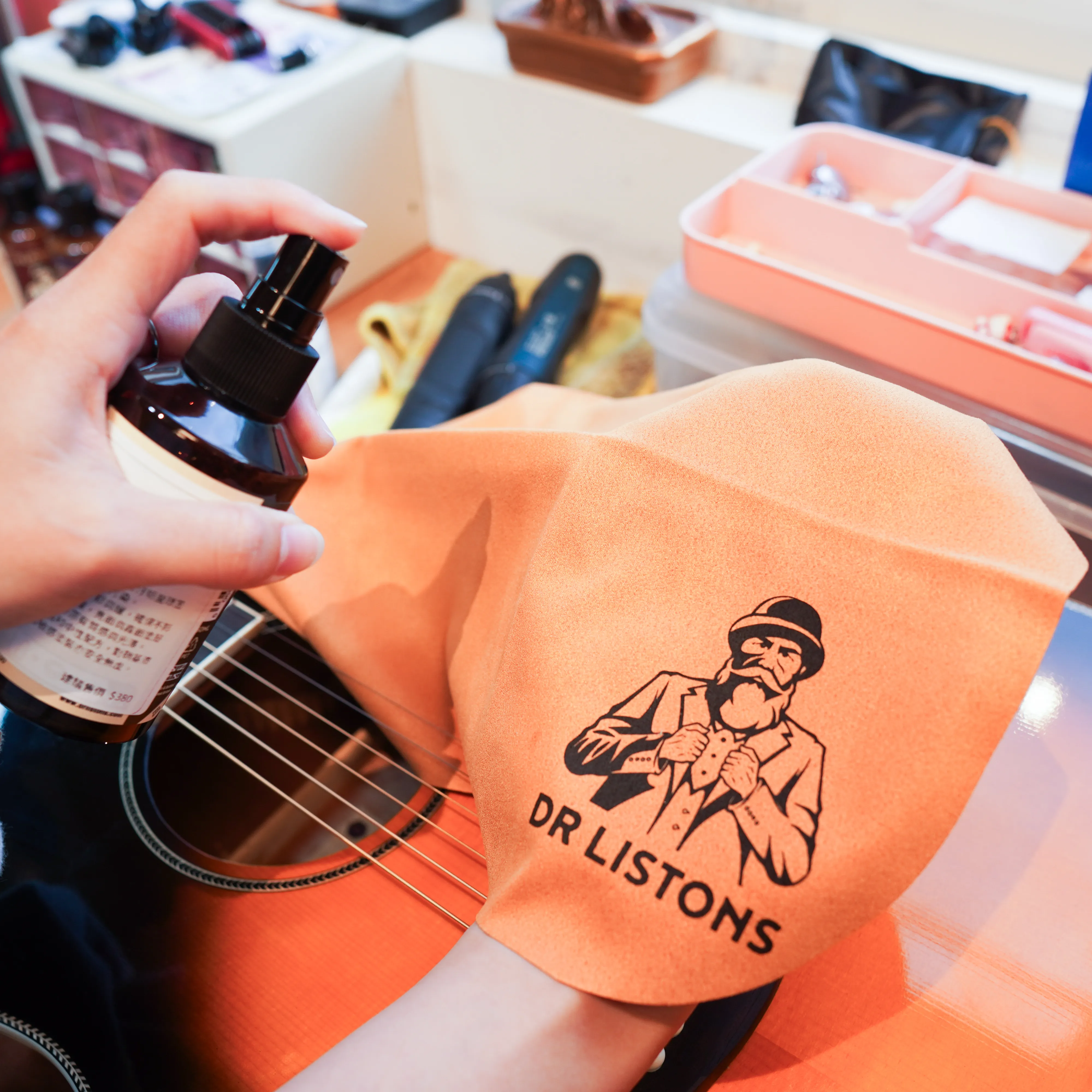 Dr.Liston’s 職人級樂器護理 吉他系列 吉他亮光釉150ML DR-UGG-150