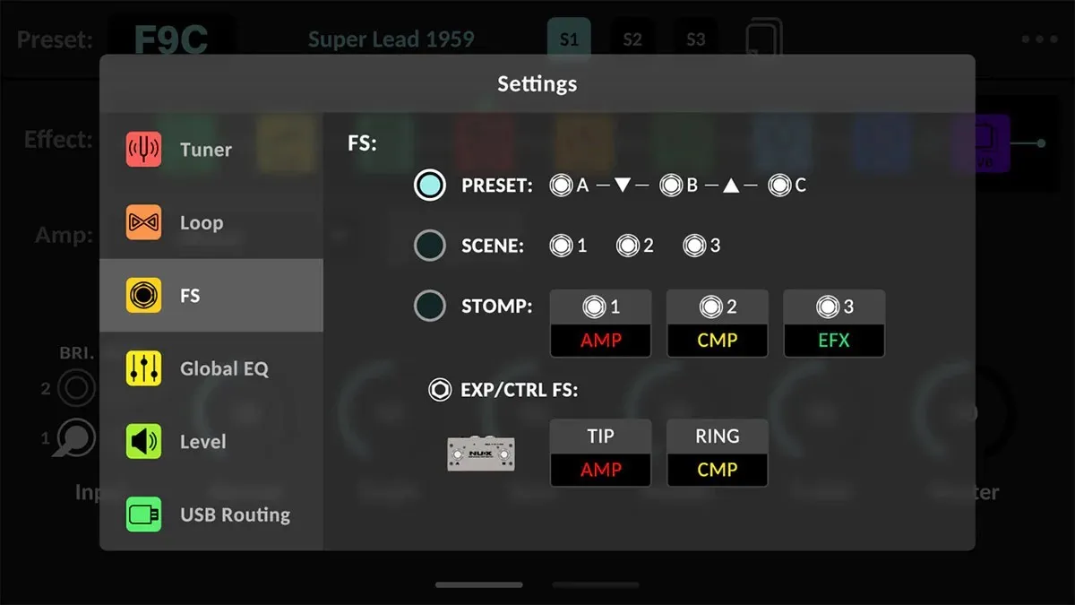 NUX Amp Academy Stomp 綜合效果器