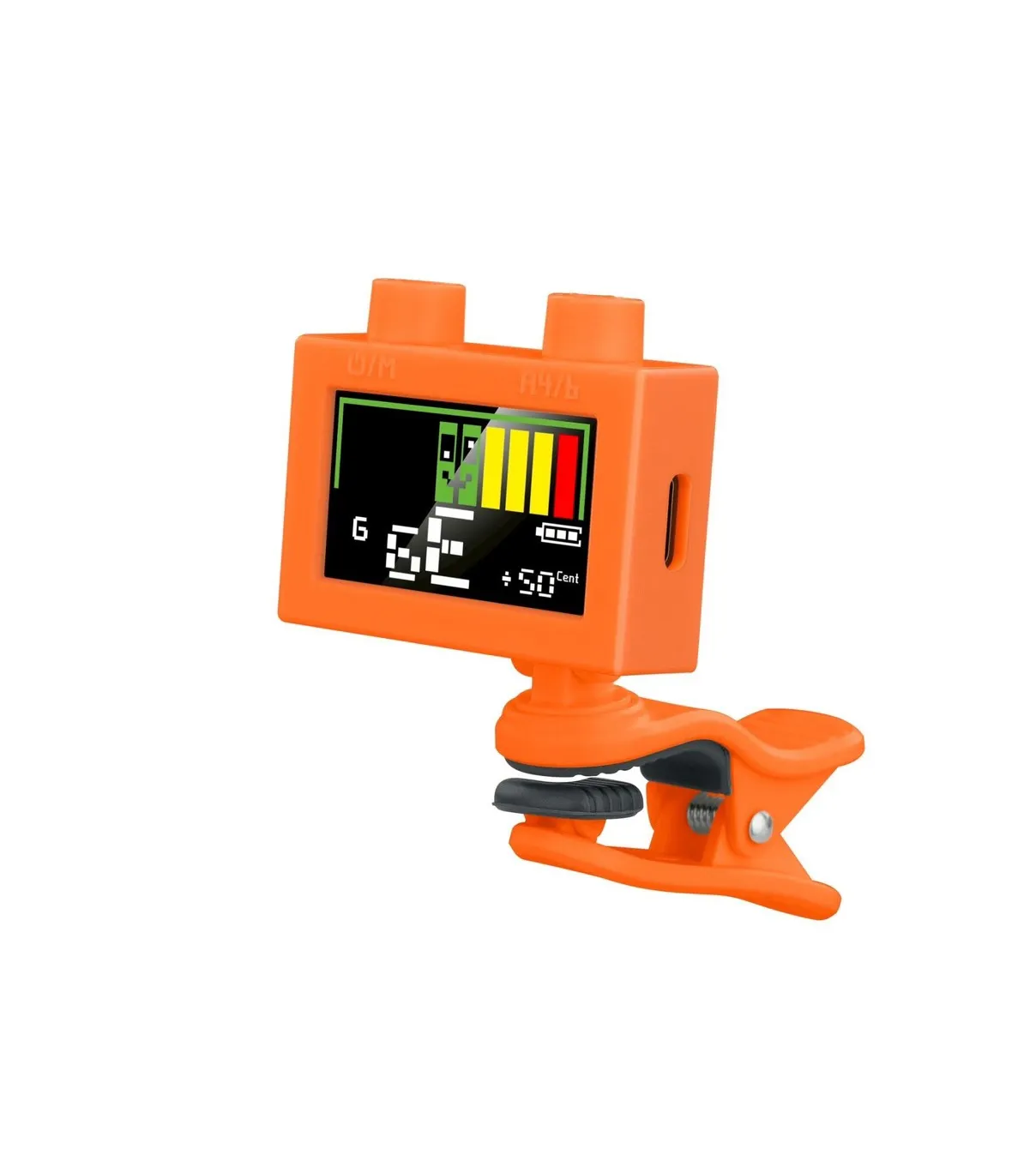 積木造型調音器  四色可挑 Cherub LETU Clip-on Tuner WST-570Li 