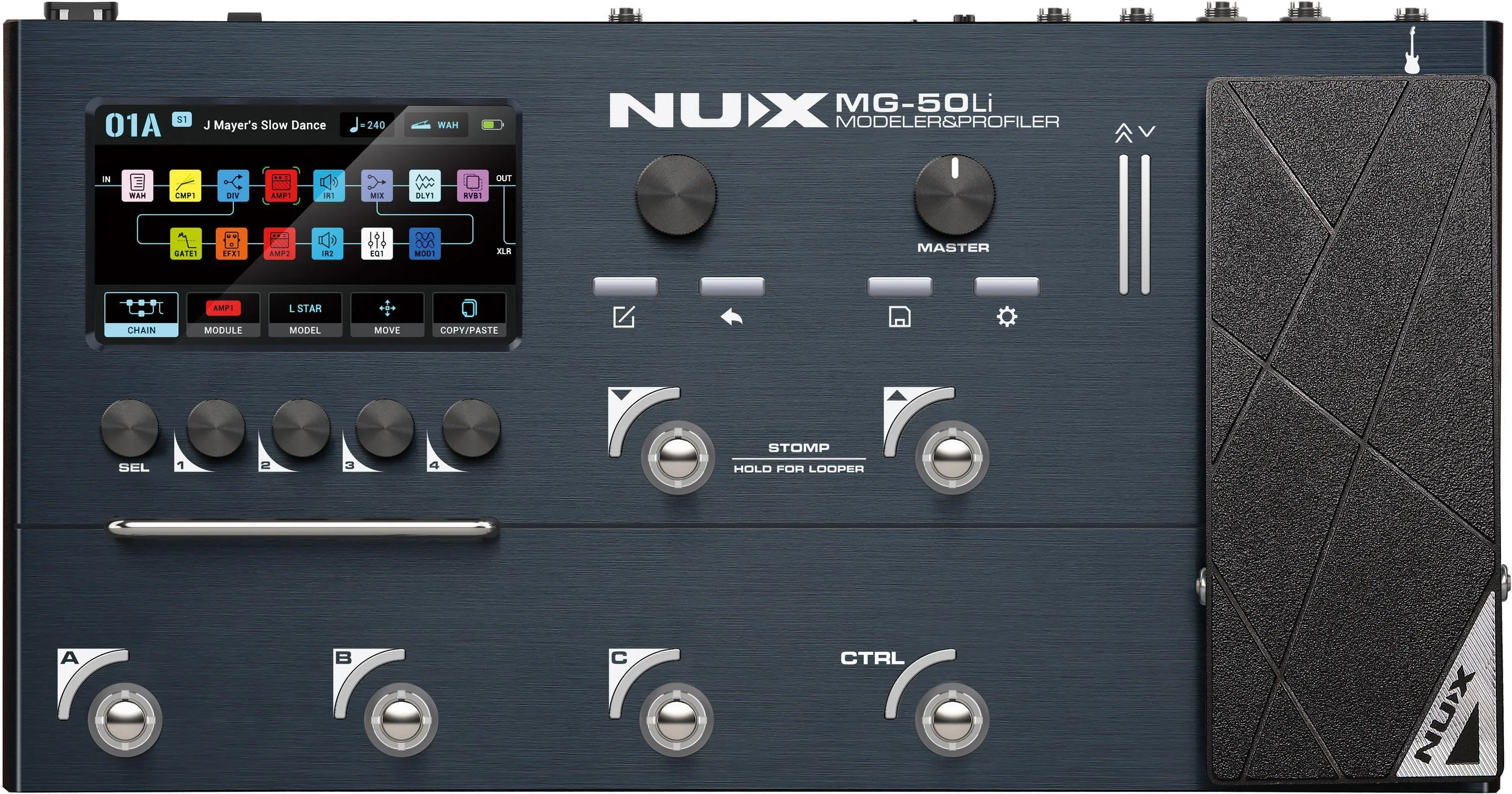 NUX MG-50 Li 旗艦型綜合效果器