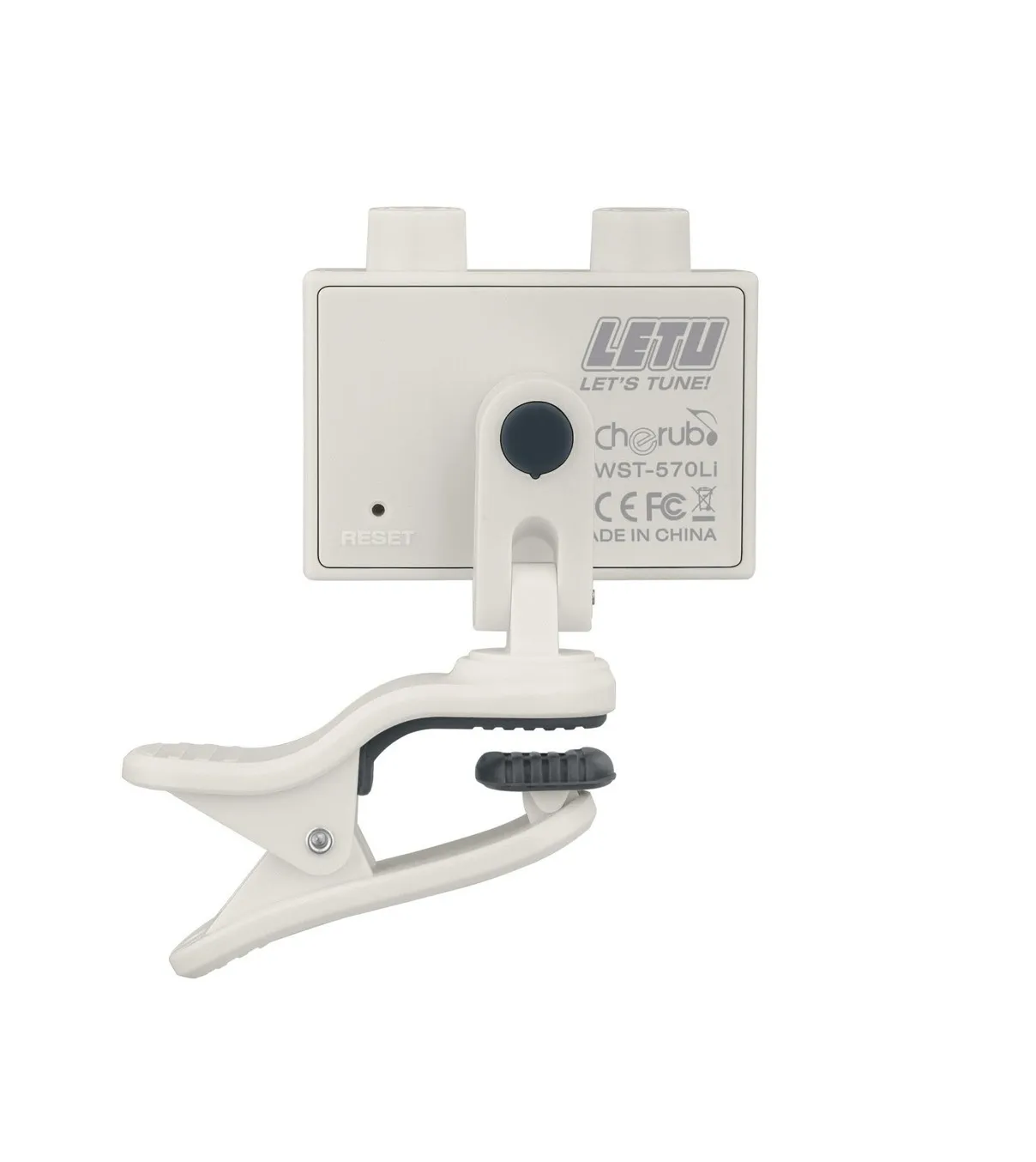 積木造型調音器  四色可挑 Cherub LETU Clip-on Tuner WST-570Li 