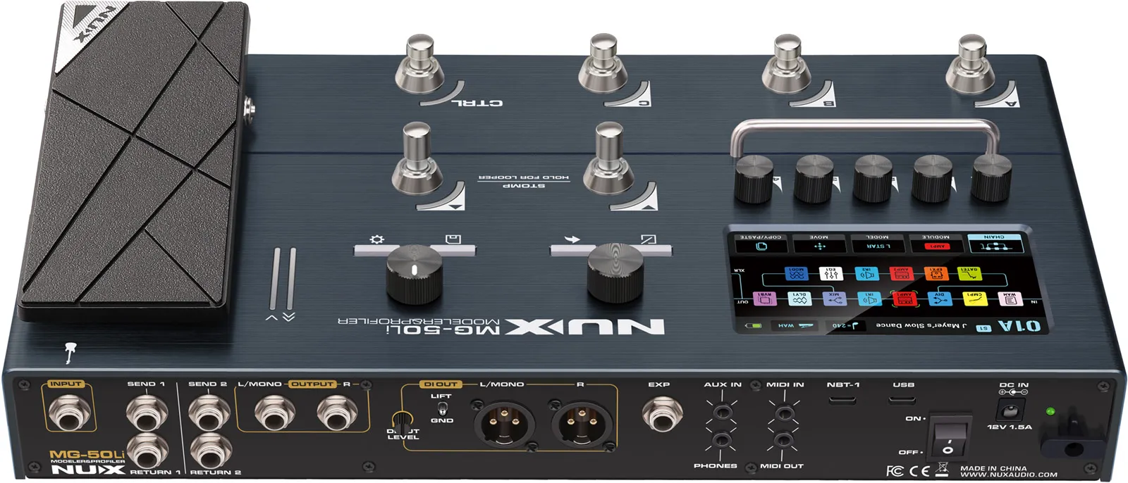 NUX MG-50 Li 旗艦型綜合效果器