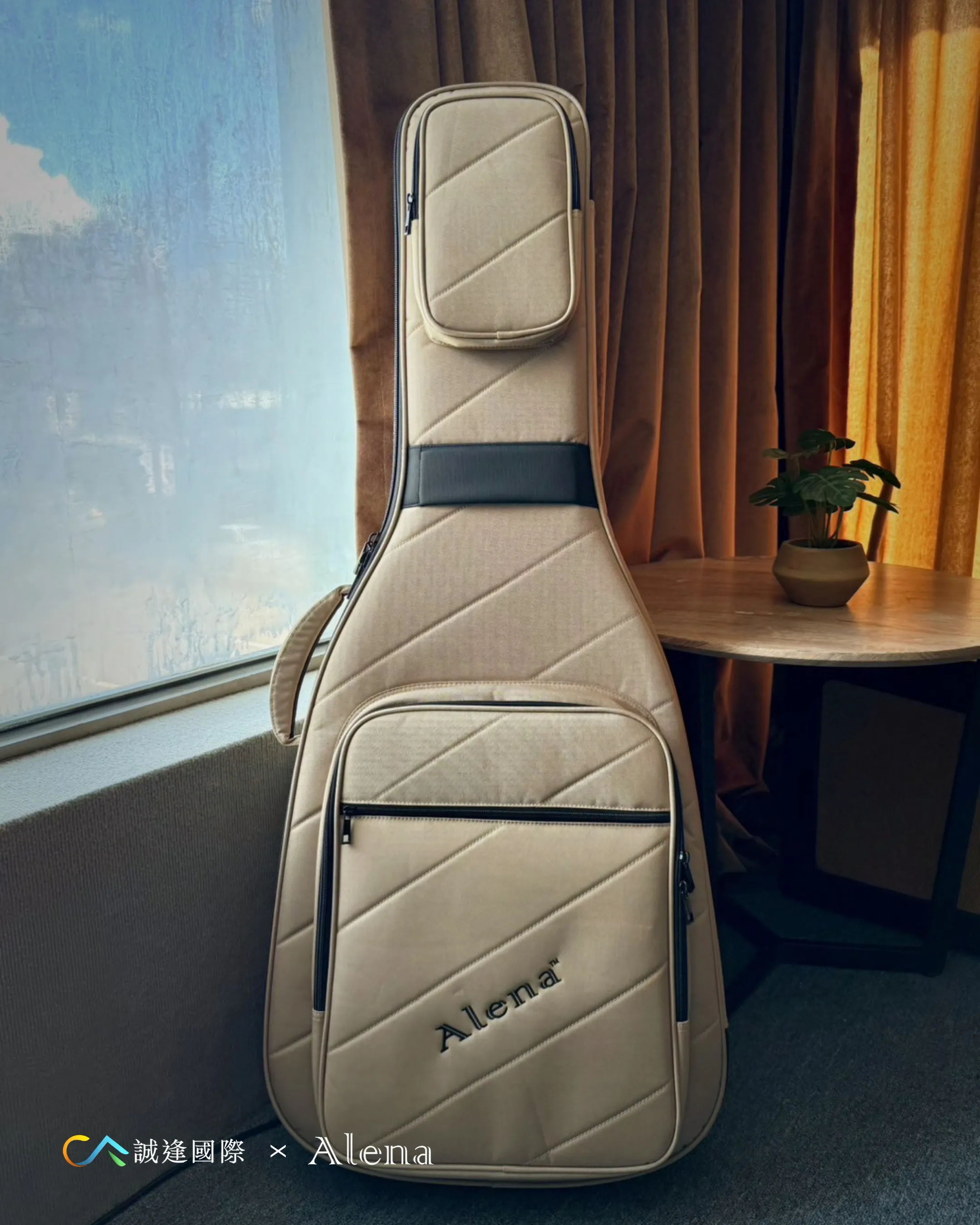 Alena YH9000-D 民謠吉他厚袋