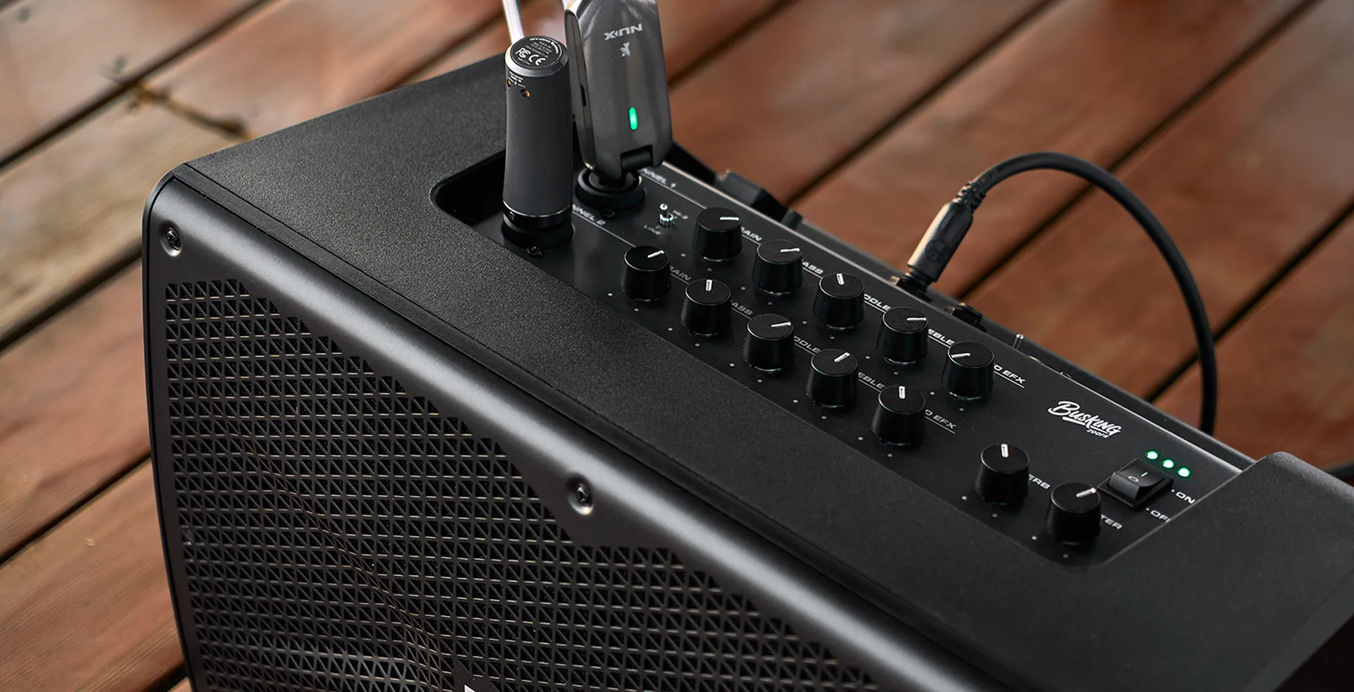 NUX Busking 200FR 便攜式戶外喇叭 音箱 NBA200FR 200W