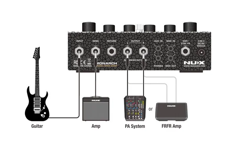 NUX Amp Academy Stomp 綜合效果器
