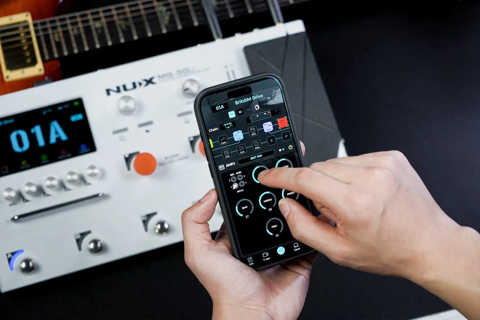 NUX MG-50 Li 旗艦型綜合效果器