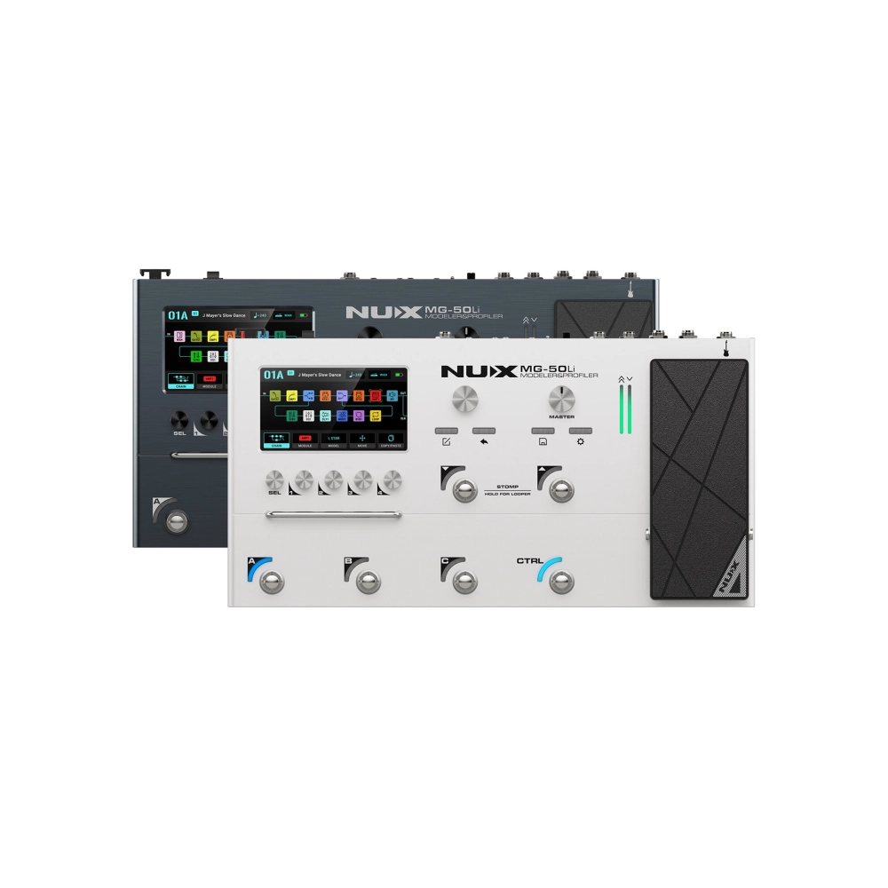 NUX MG-50 Li 旗艦型綜合效果器 *目前開放預購，預計四月中正式上市