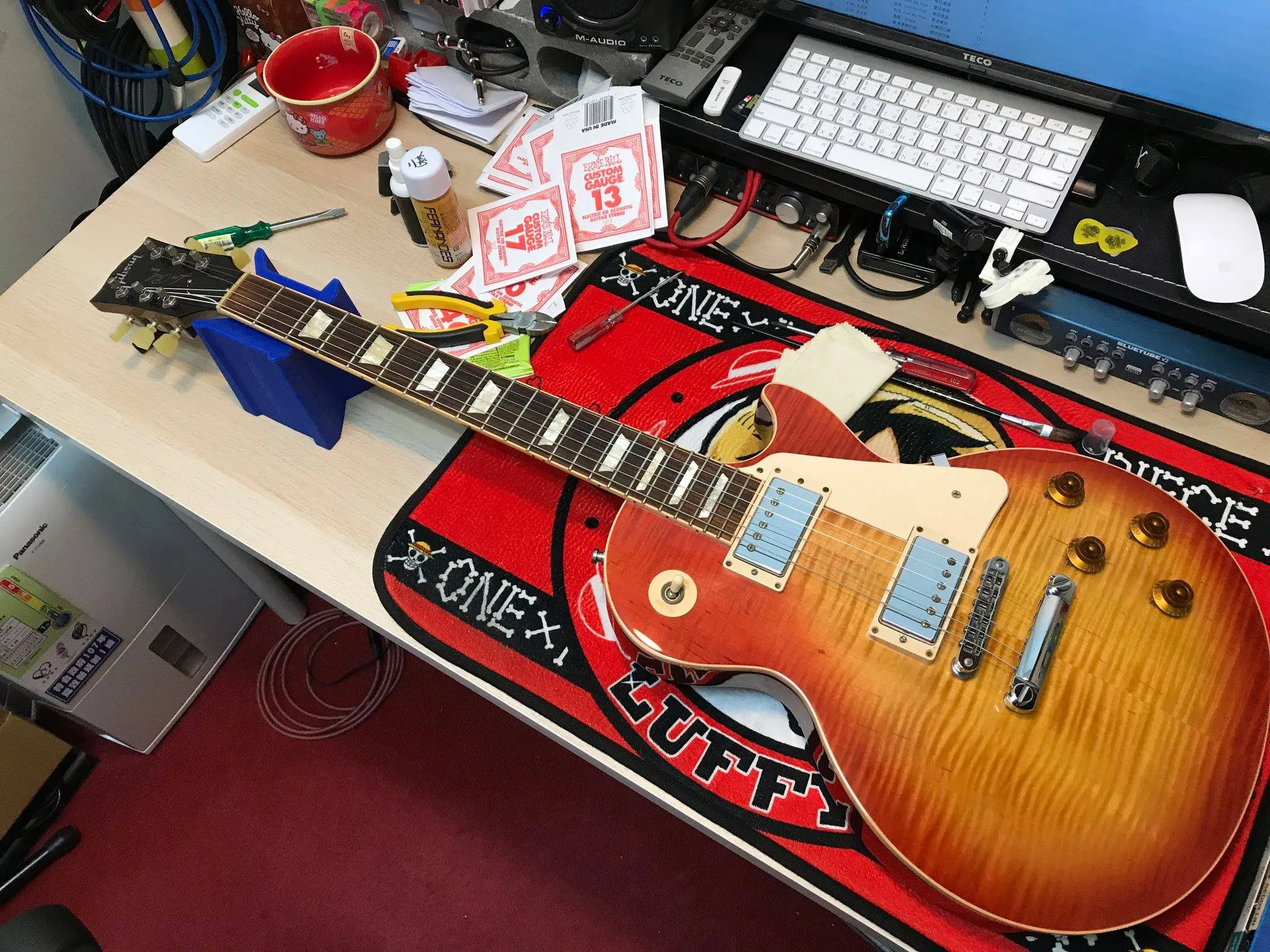 20190117_Gibson Les paul 2016 換弦+保養｜台中學吉他｜西屯學吉他