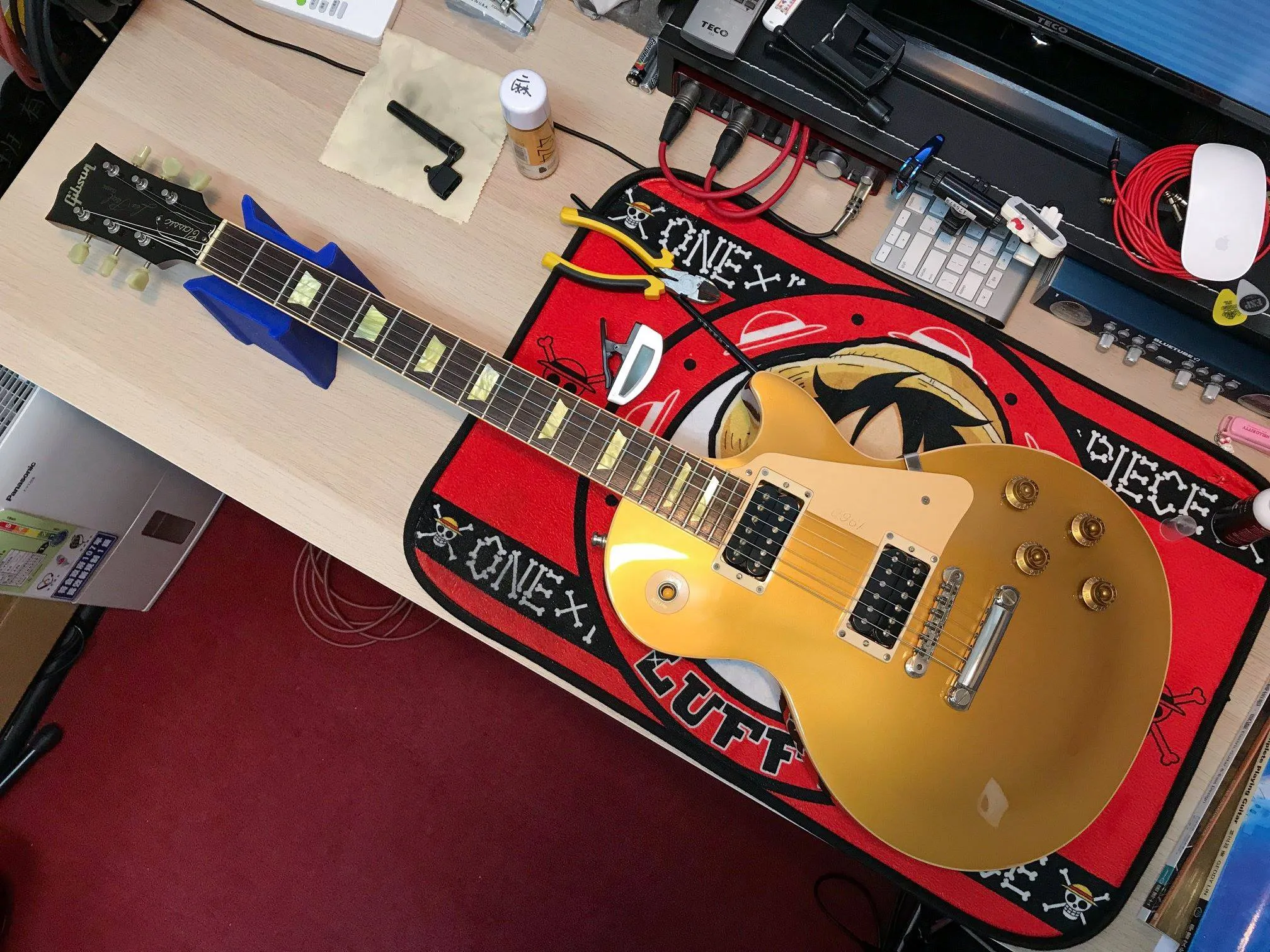20190119_Gibson Les paul Classic 1960 保養 + 換弦｜台中音樂教室｜西屯音樂教室