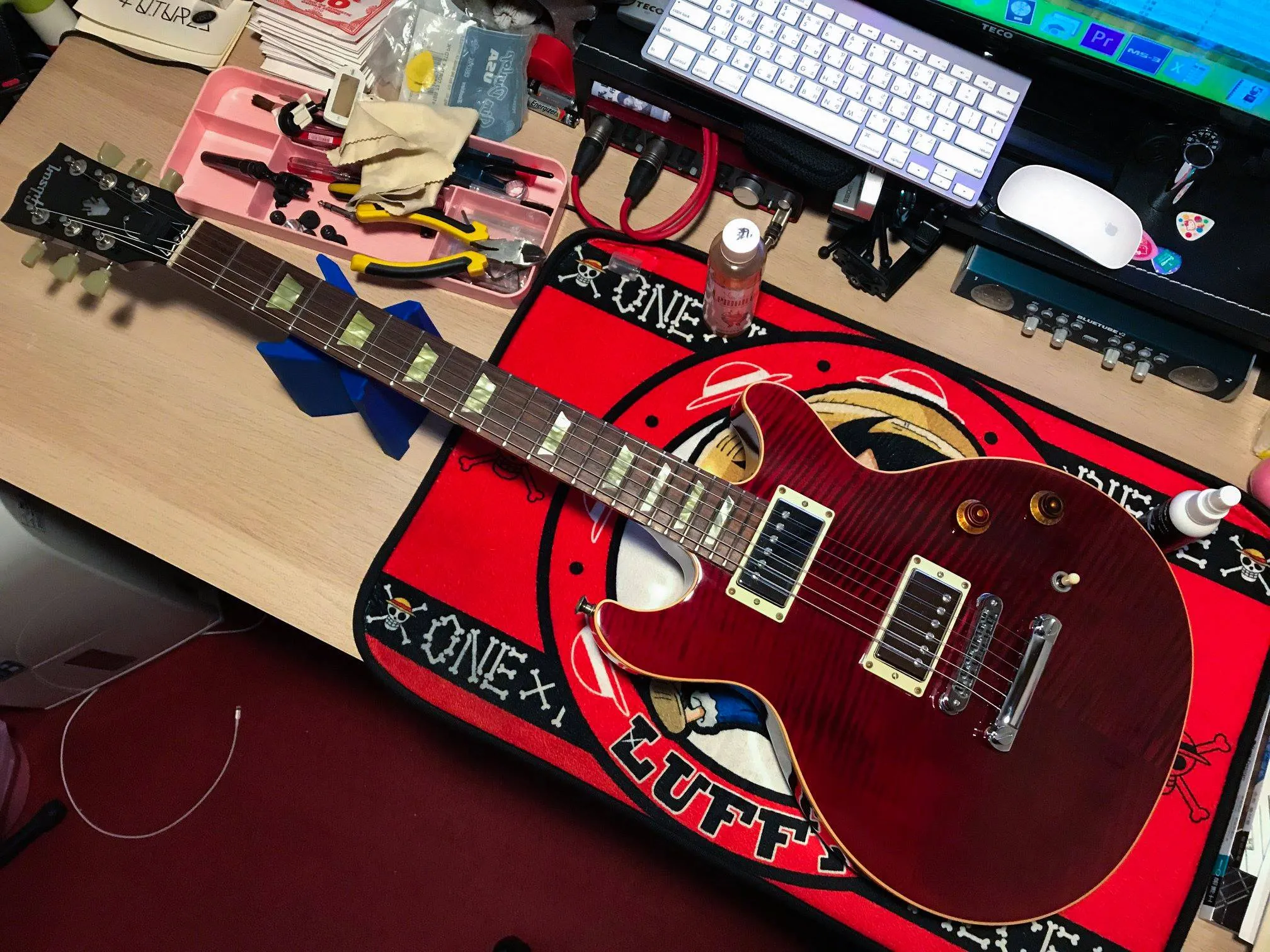 20190421_Gibson Standard DC 換弦&保養｜樂器課程｜台中樂器課程