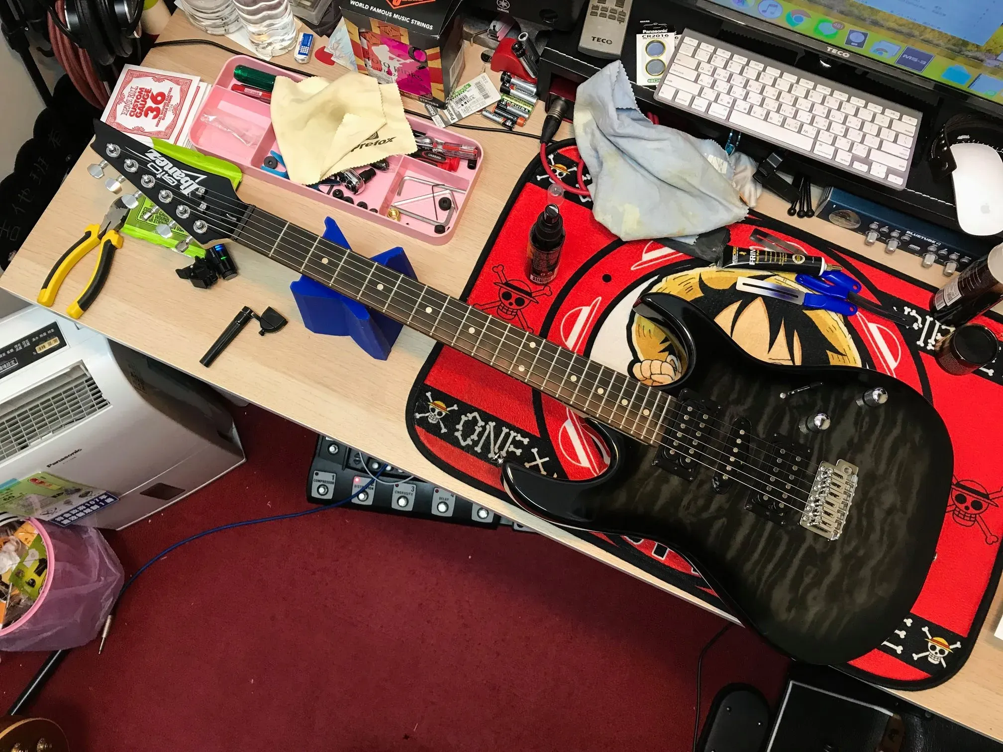 20190825_Ibanez GIO 換弦&保養｜貝斯教學｜台中貝斯教學
