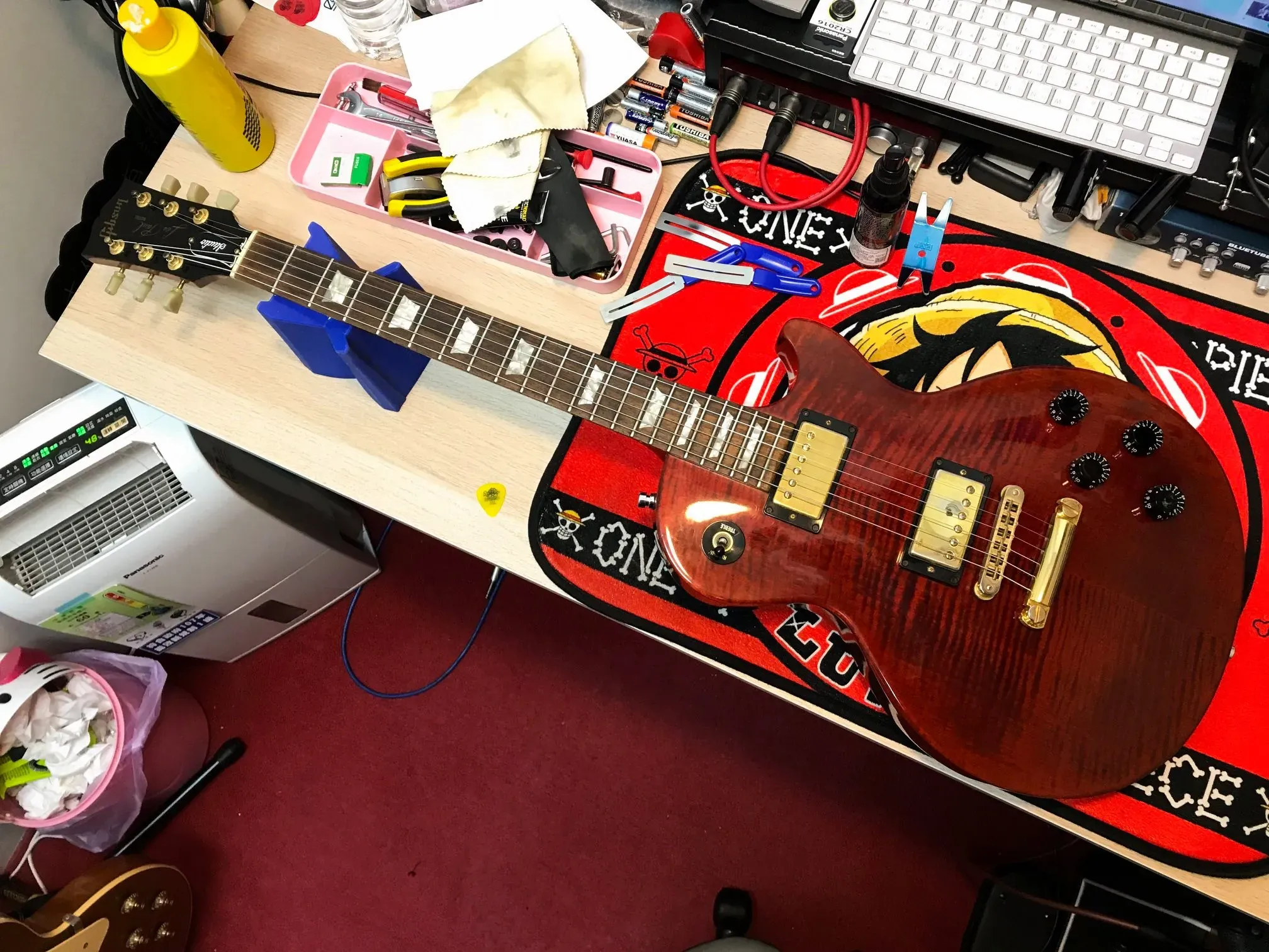 20190928_Gibson Studio plus 換弦+保養｜樂器保養｜台中樂器保養