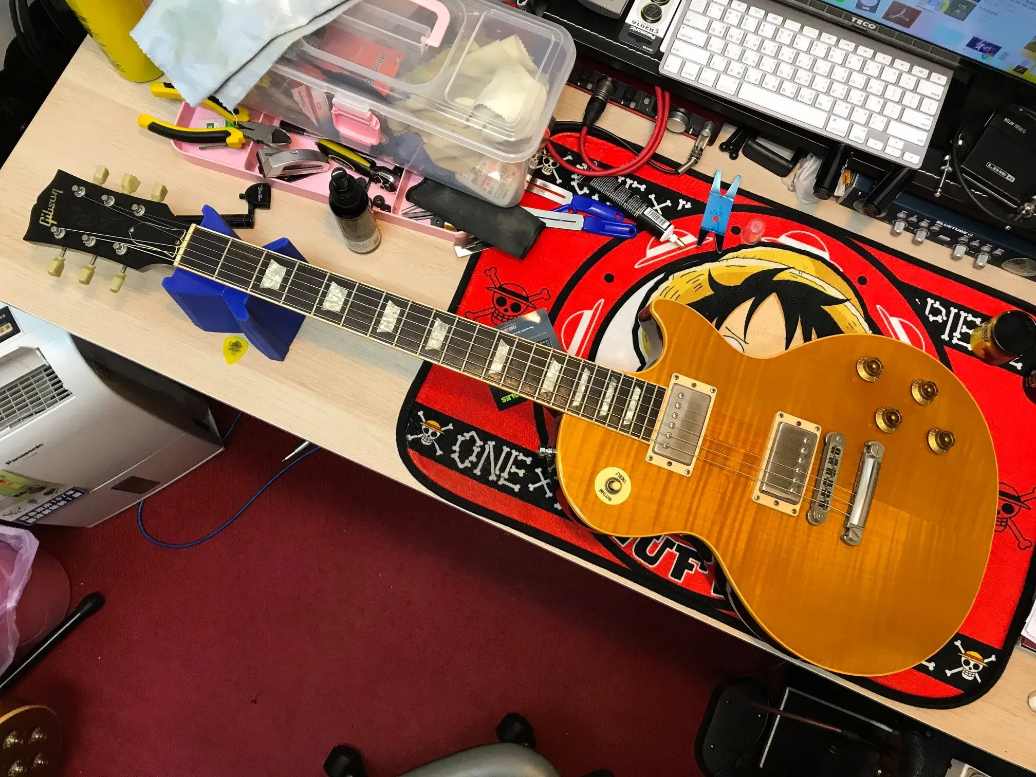 20190928_Gibson Standard 換弦 + 保養｜樂器保養｜台中樂器保養