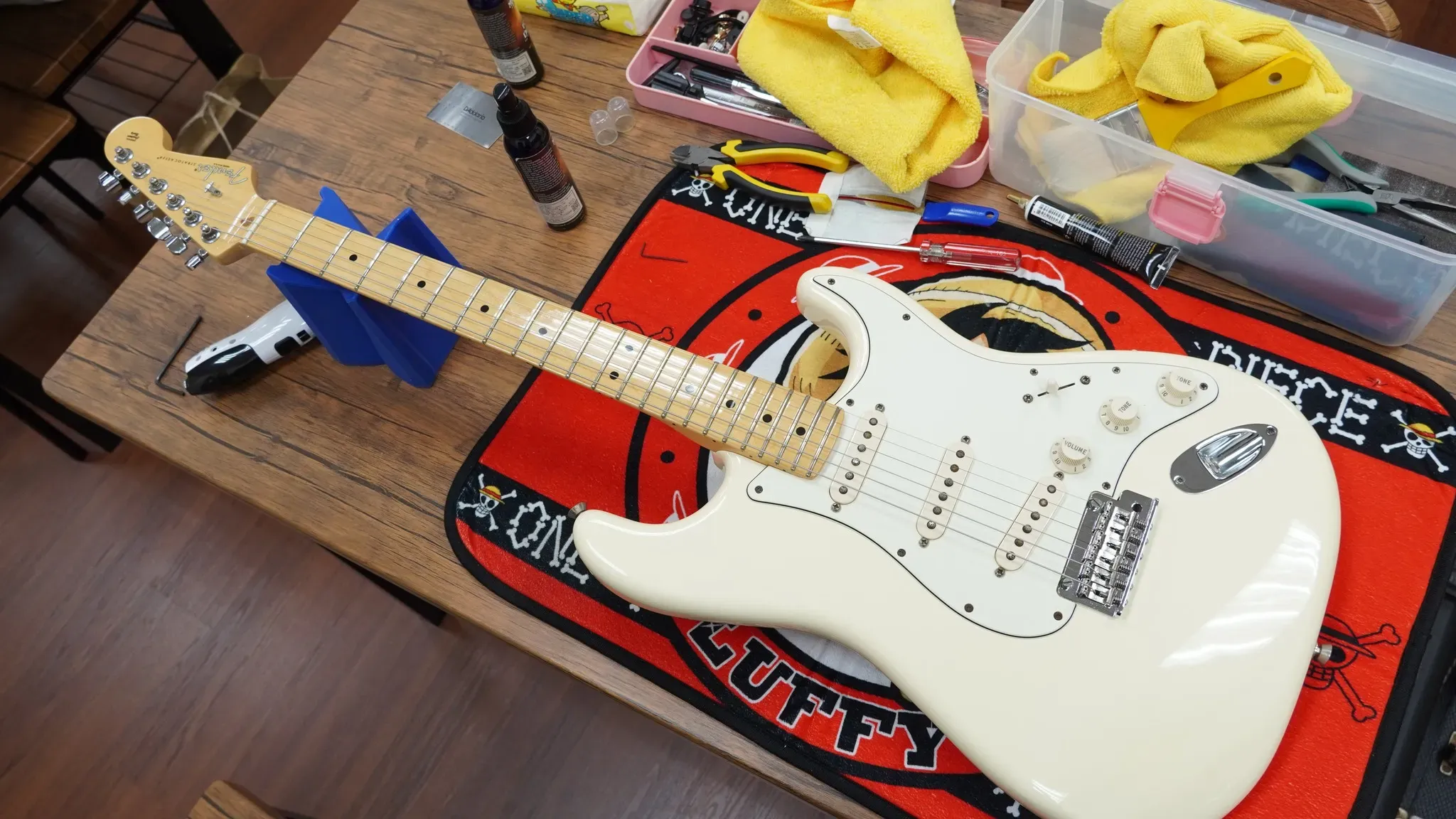 20220803_Fender American Standard電吉他換弦+保養｜電吉他保養｜台中電吉他保養