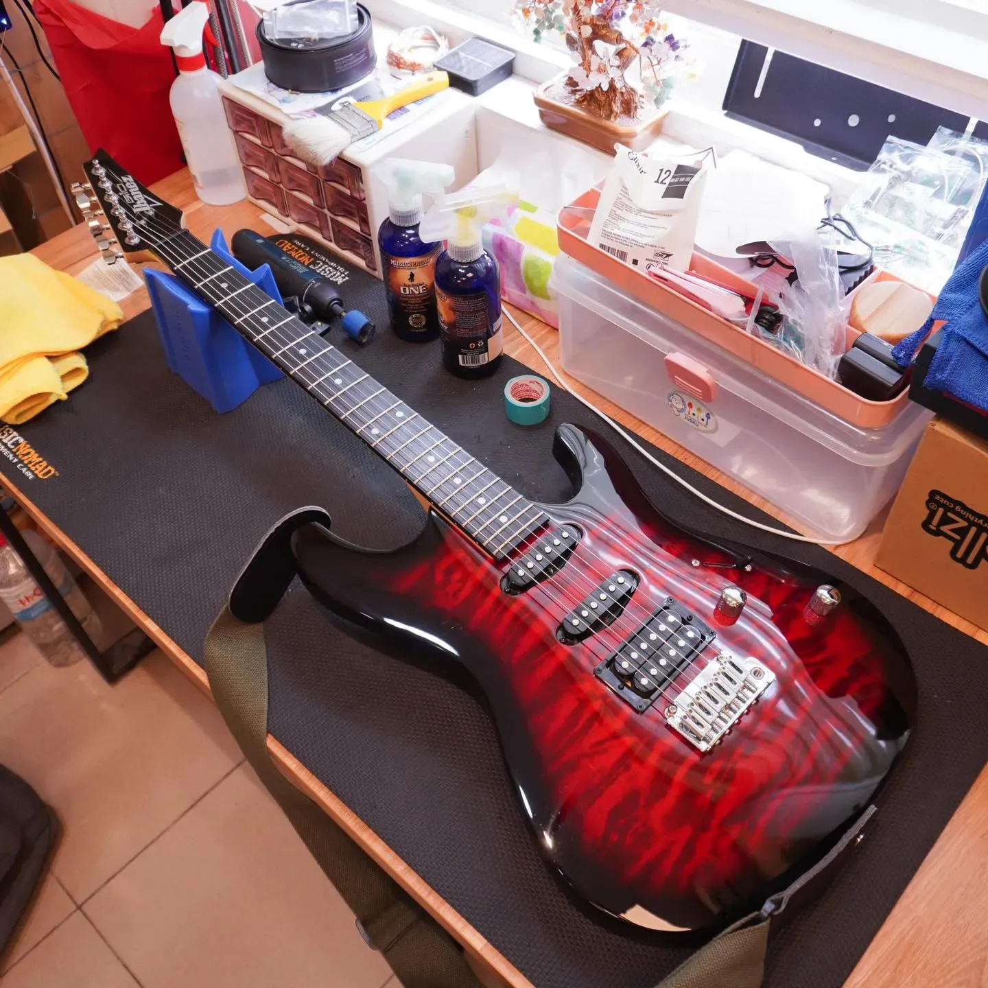 20250826_Ibanez GIO 換弦&保養｜音樂教室｜台中音樂教室
